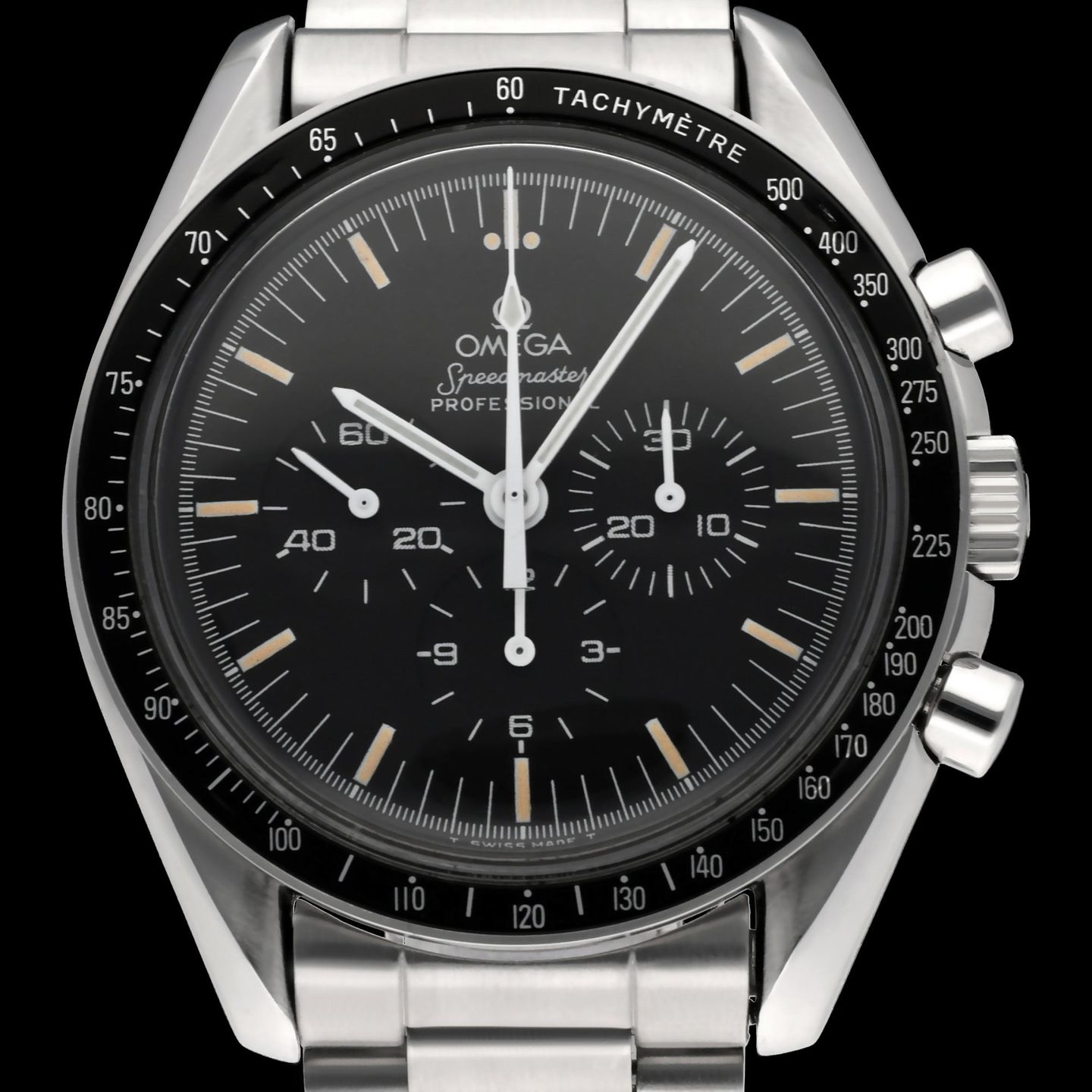 Omega Speedmaster Professional Moonwatch DA 145.0022 (1990) - Black dial 42 mm Steel case (1/8)