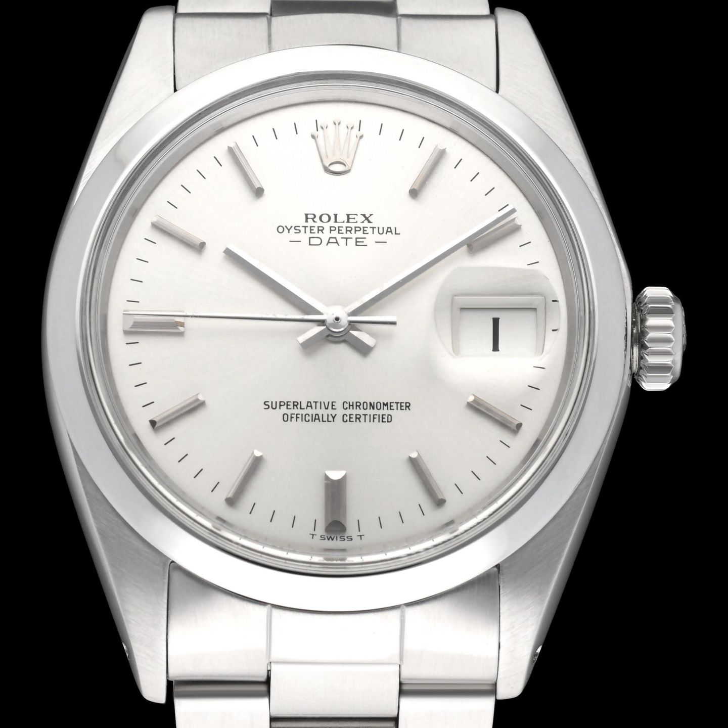 Rolex Oyster Perpetual Date 1500 (1972) - 34 mm Steel case (1/7)