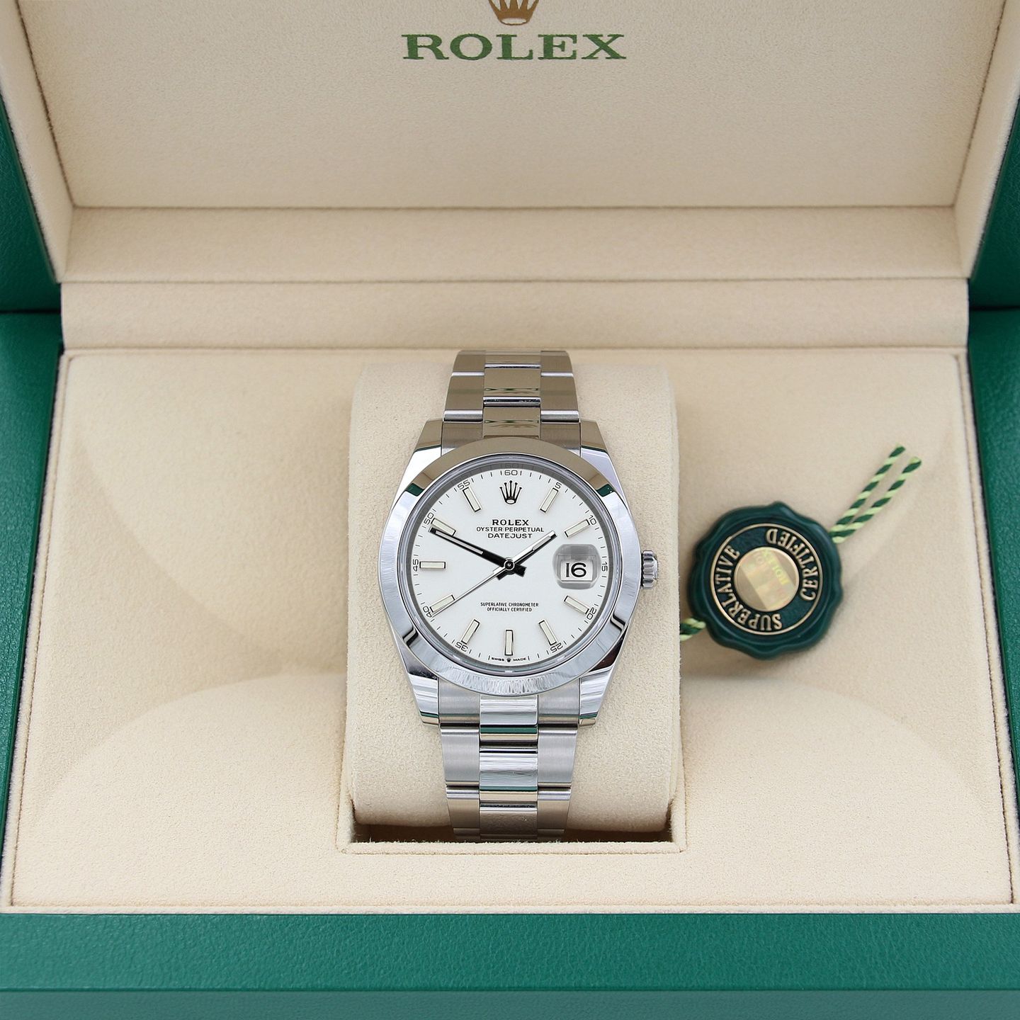 Rolex Datejust 41 126300 (Onbekend (willekeurig serienummer)) - 41mm Staal (2/5)