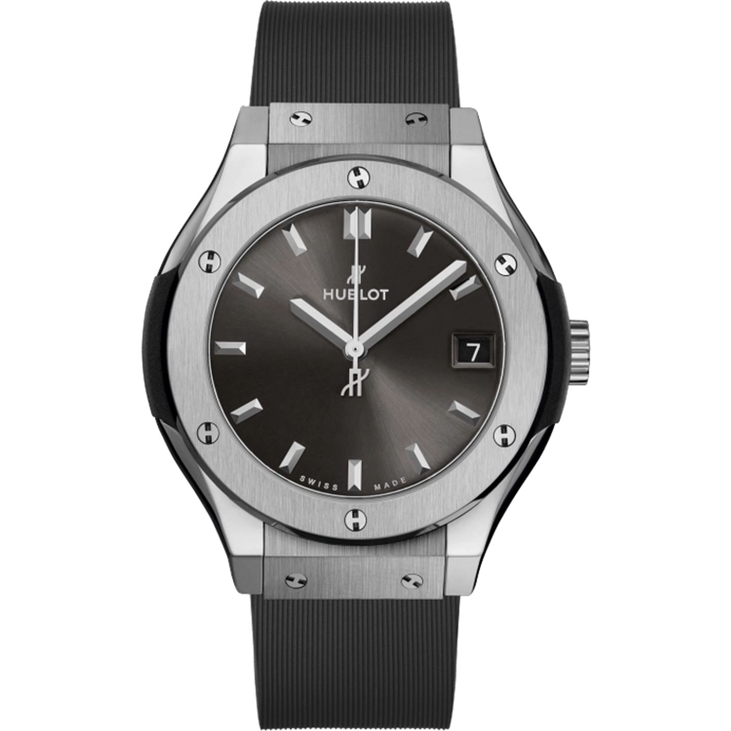 Hublot Classic Fusion Racing Grey 581.NX.7071.RX (2025) - Grey dial 33 mm Titanium case (1/1)