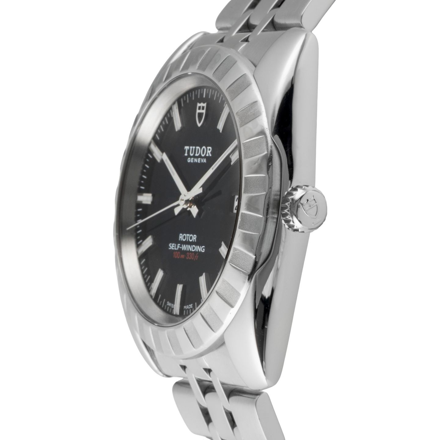 Tudor Classic 21010 (2010) - 38mm Staal (6/8)