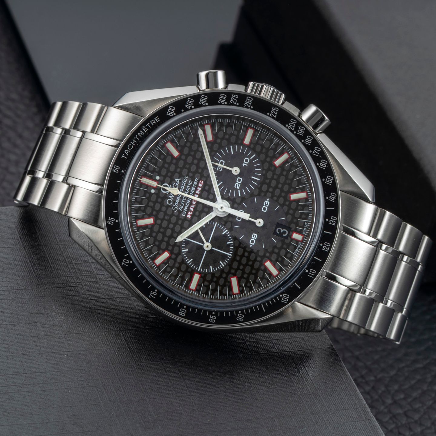 Omega Speedmaster 3552.59.00 (Unknown (random serial)) - Black dial 42 mm Steel case (2/8)