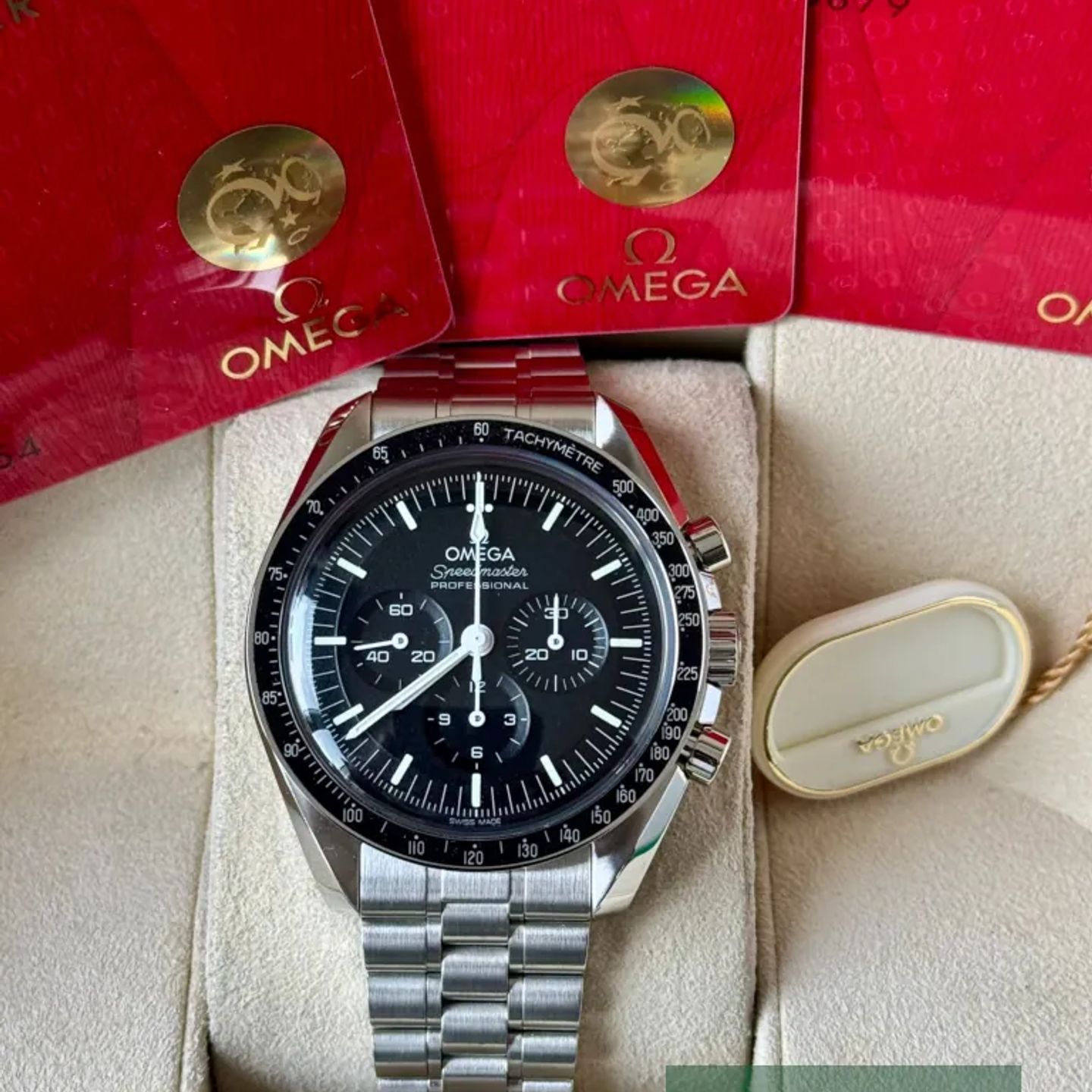Omega Speedmaster Professional Moonwatch 310.30.42.50.01.001 (2026) - Zwart wijzerplaat 42mm Staal (7/7)