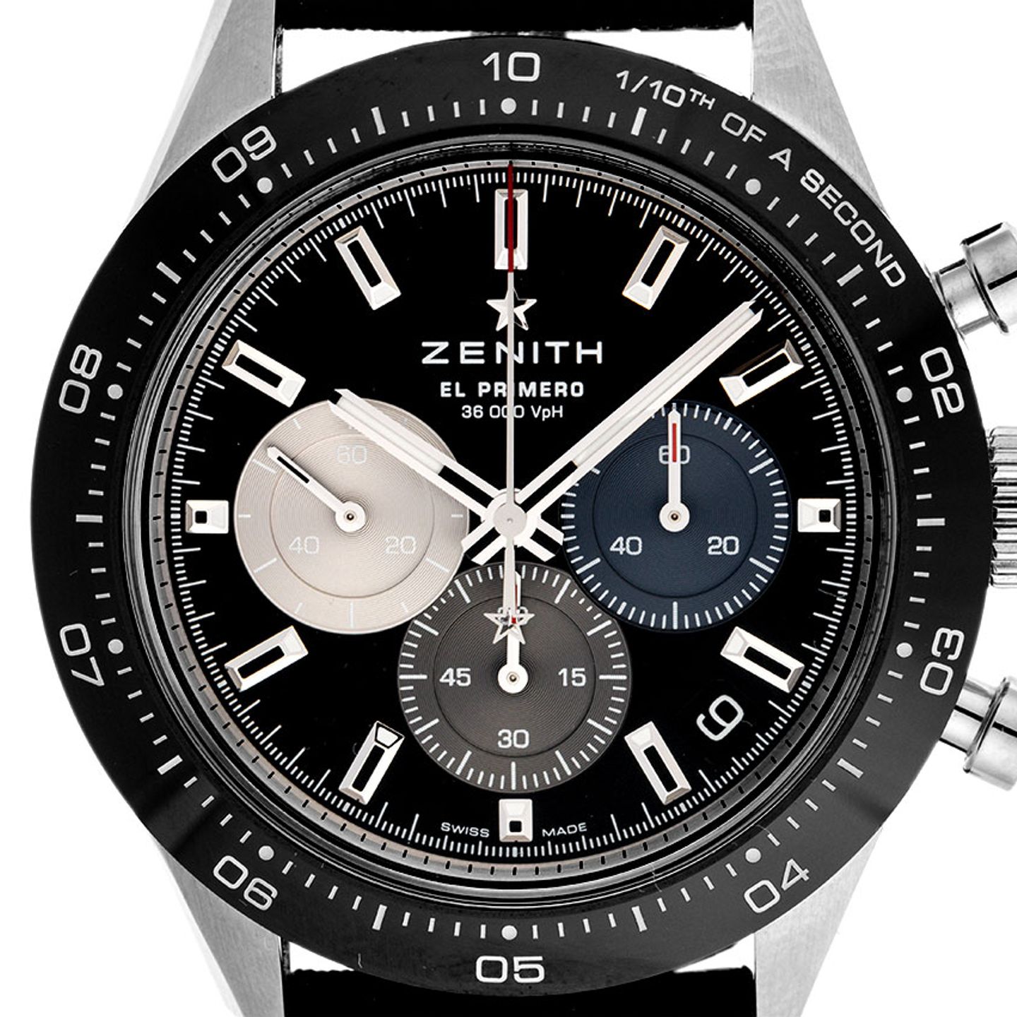 Zenith Chronomaster Sport 03.3100.3600/21.C822 (2023) - Black dial 41 mm Steel case (1/6)