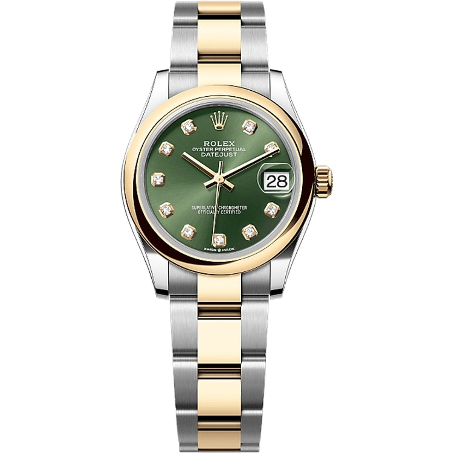 Rolex Datejust 31 278243 (2025) - Groen wijzerplaat 31mm Staal (1/1)