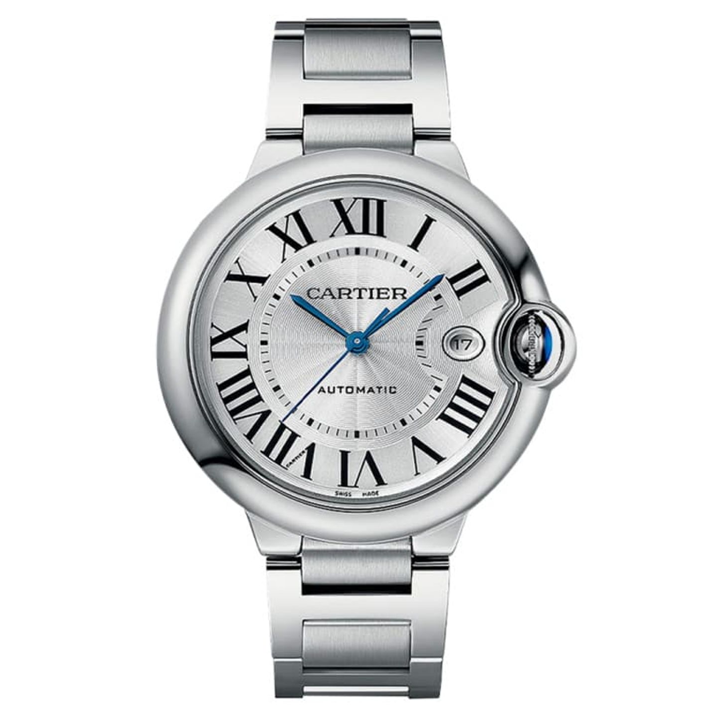 Cartier Ballon Bleu 40mm WSBB0040 (2024) - Zilver wijzerplaat 40mm Staal (1/1)