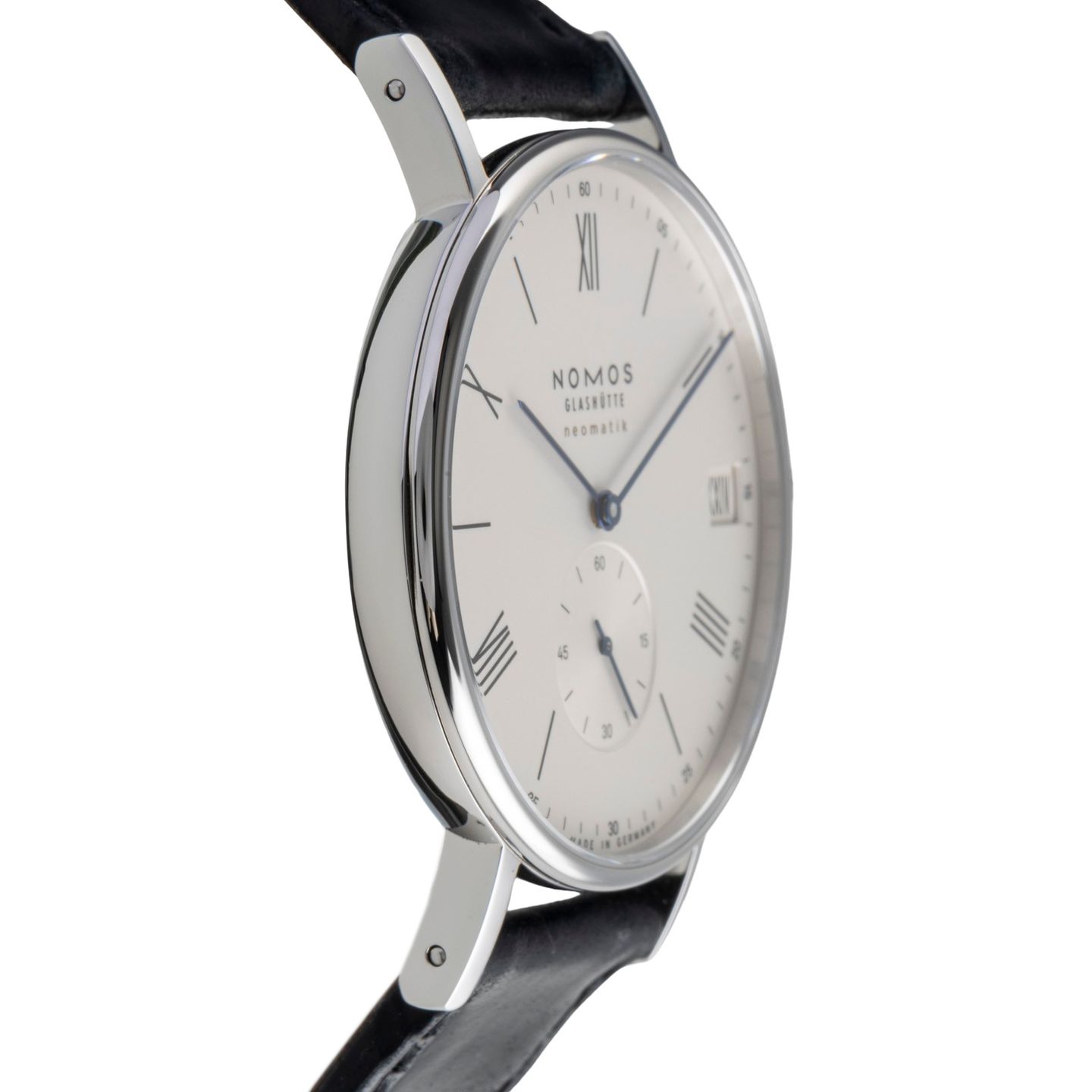 NOMOS Ludwig Automatik 271 (Onbekend (willekeurig serienummer)) - Wit wijzerplaat 40mm Staal (7/8)