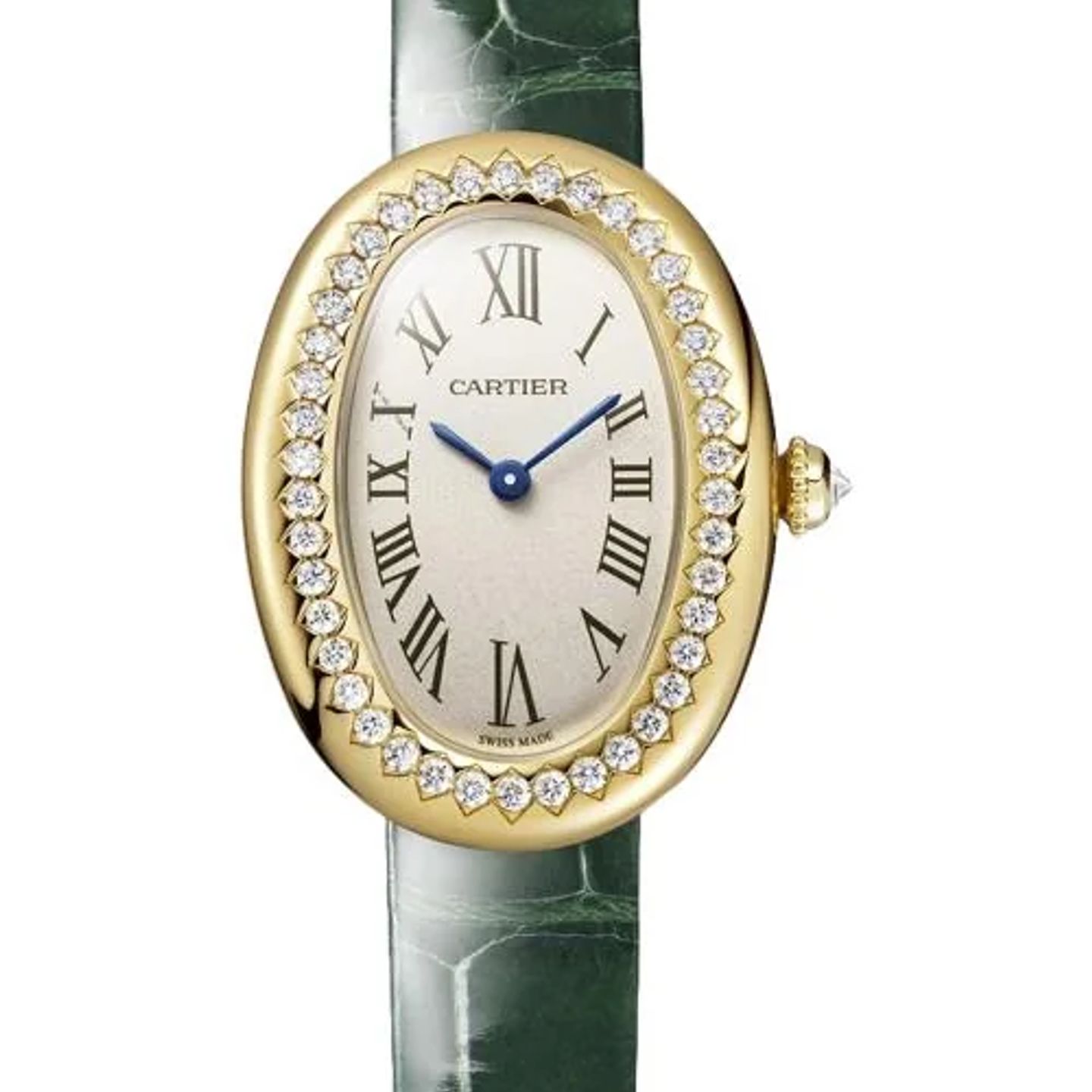 Cartier Baignoire WJBA0054 (2026) - Zilver wijzerplaat Geelgoud (1/1)