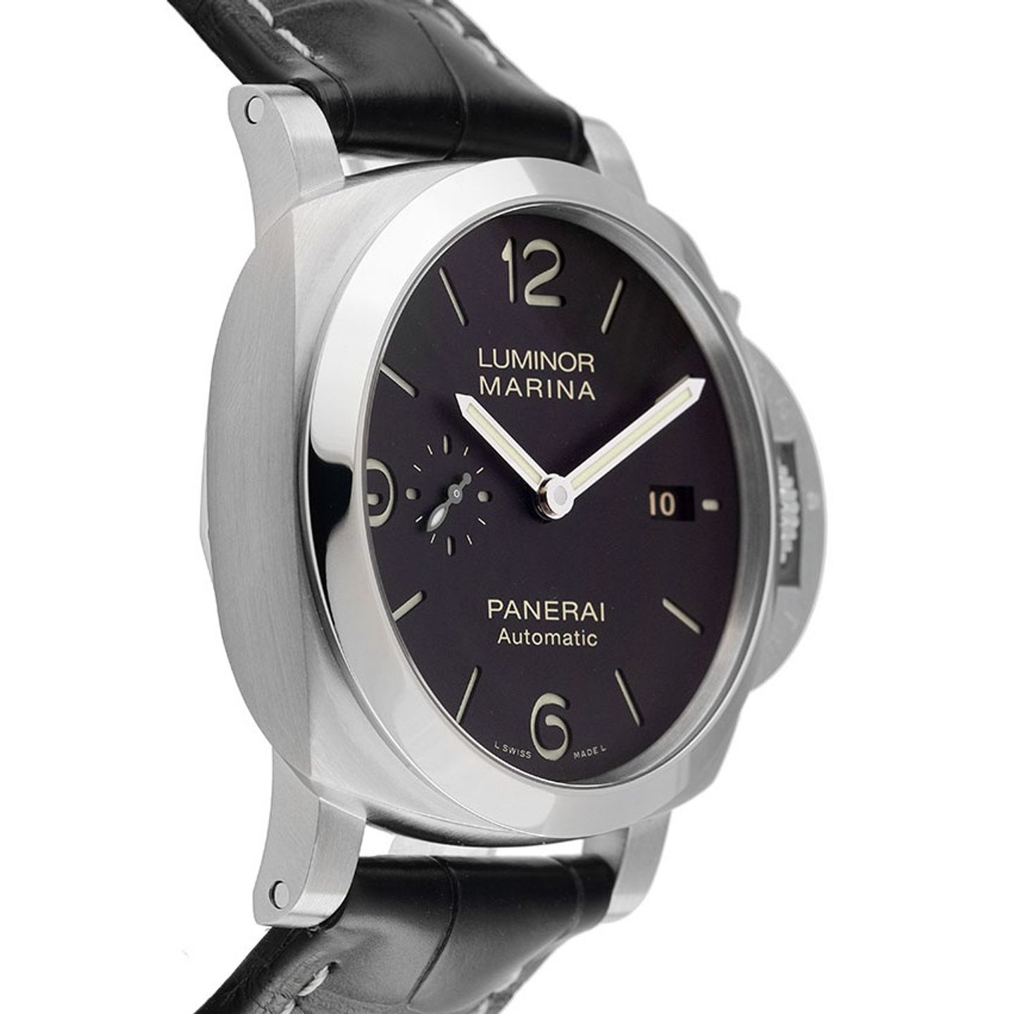 Panerai Luminor Marina PAM03312 (2026) - Zwart wijzerplaat 44mm Staal (5/7)
