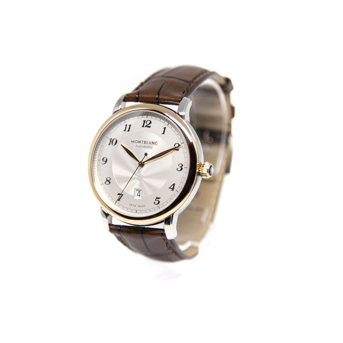 Montblanc Star 117576 (2024) - Silver dial 42 mm Steel case (3/4)