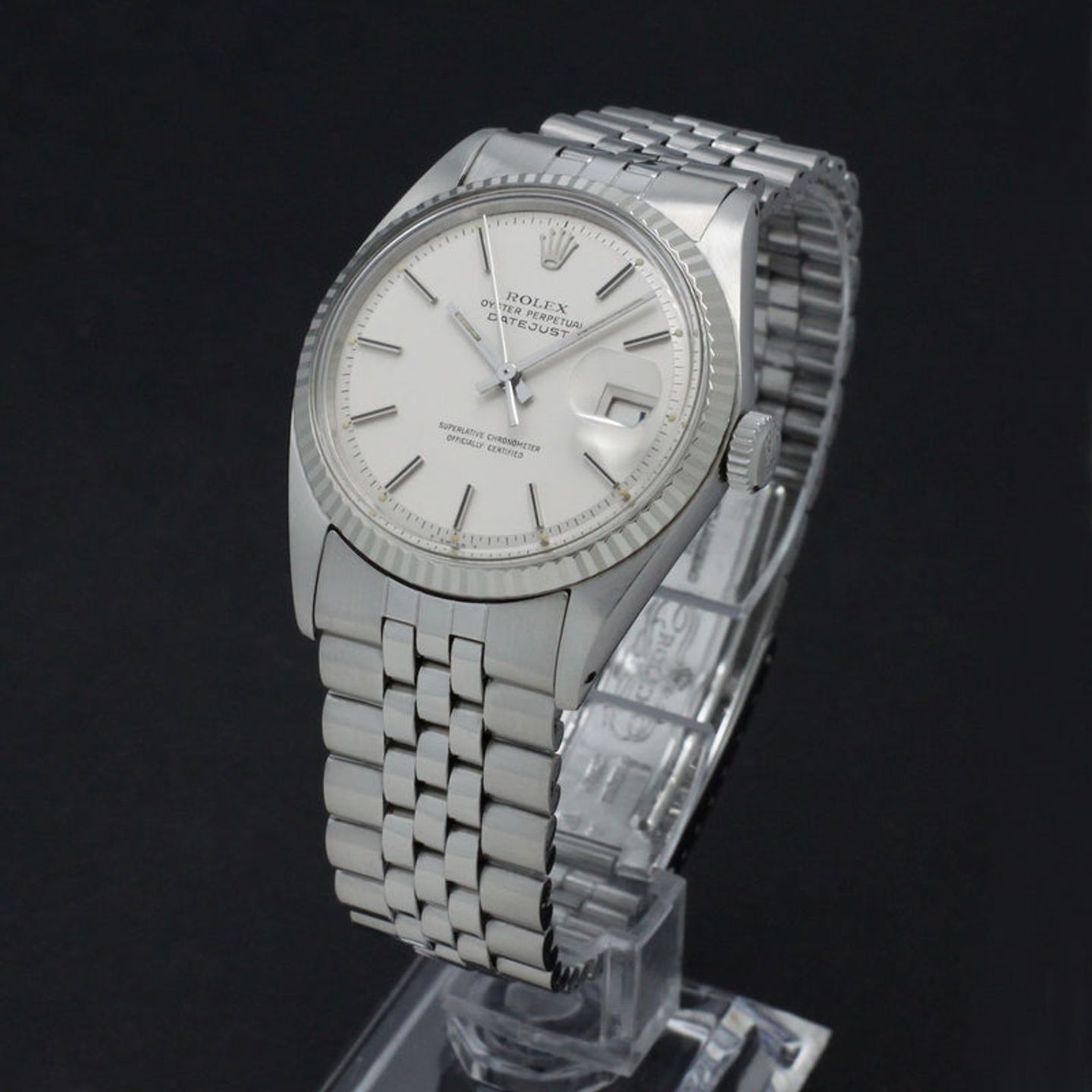 Rolex Datejust 1601 (1972) - Silver dial 36 mm Steel case (5/7)