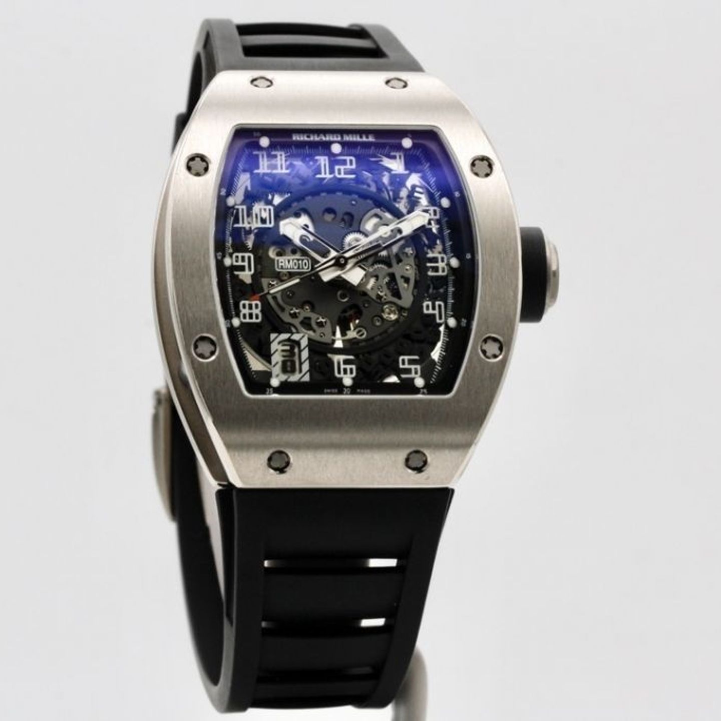 Richard Mille RM 010 RM10 (2007) - Transparant wijzerplaat 40mm Witgoud (1/1)