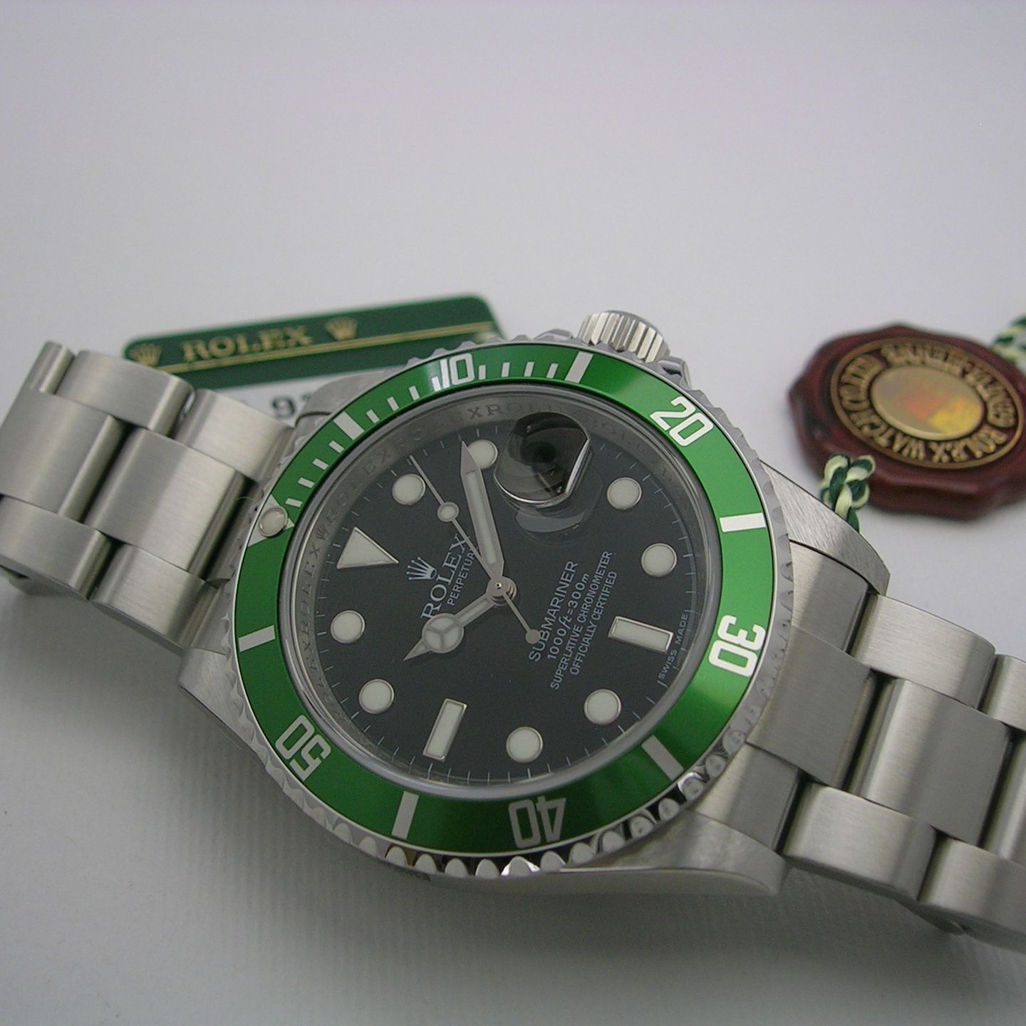 Rolex Submariner Date 16610LV (2010) - Black dial 40 mm Steel case (1/7)