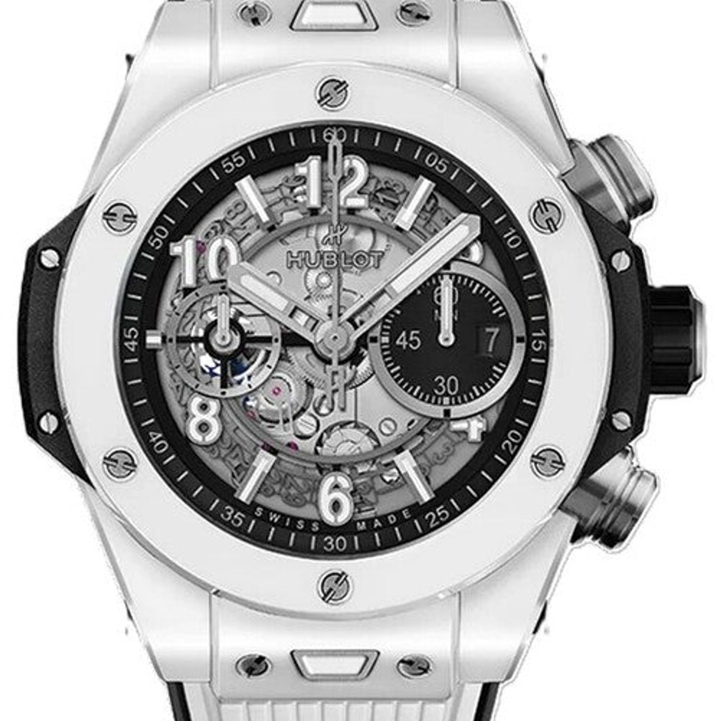 Hublot Big Bang Unico 421.HX.1170.RX (2025) - Transparent dial 44 mm Ceramic case (1/1)