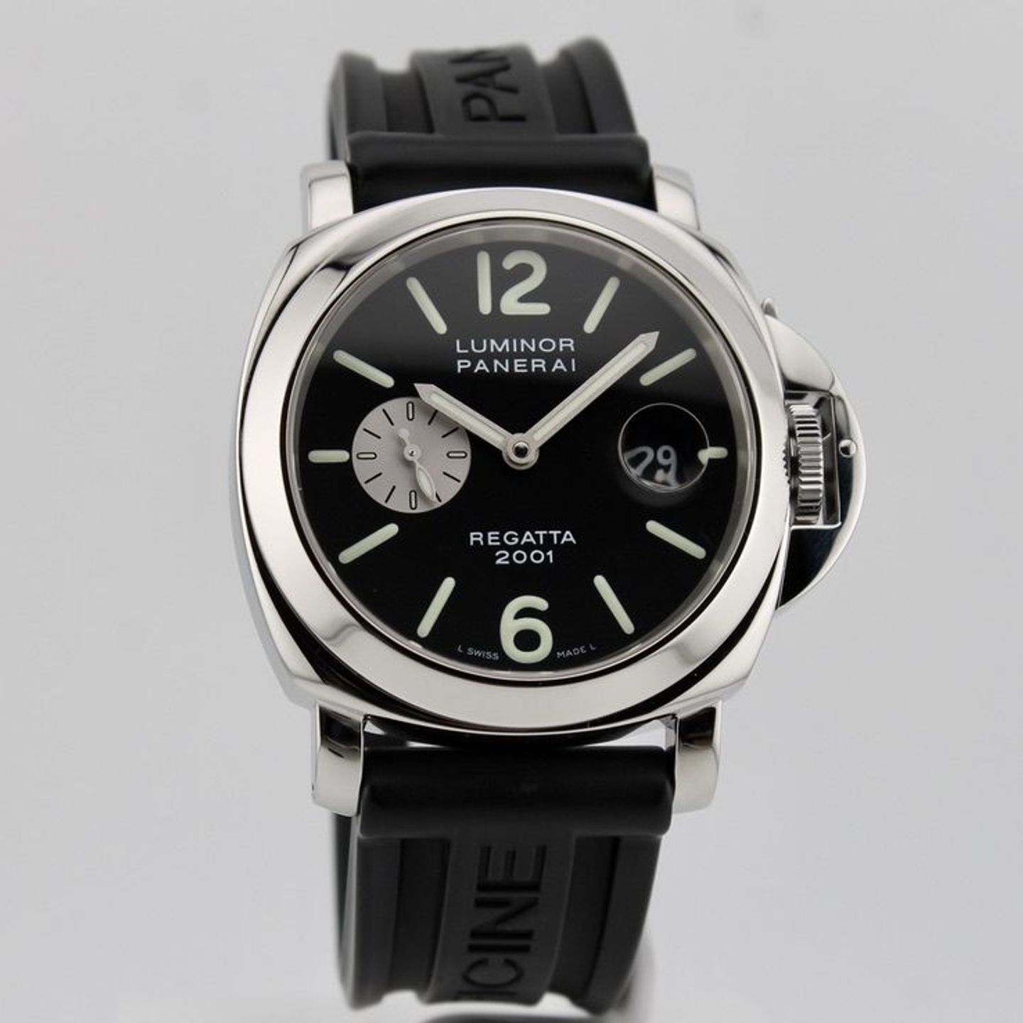 Panerai Special Editions PAM00107 (2001) - Black dial 44 mm Steel case (1/8)