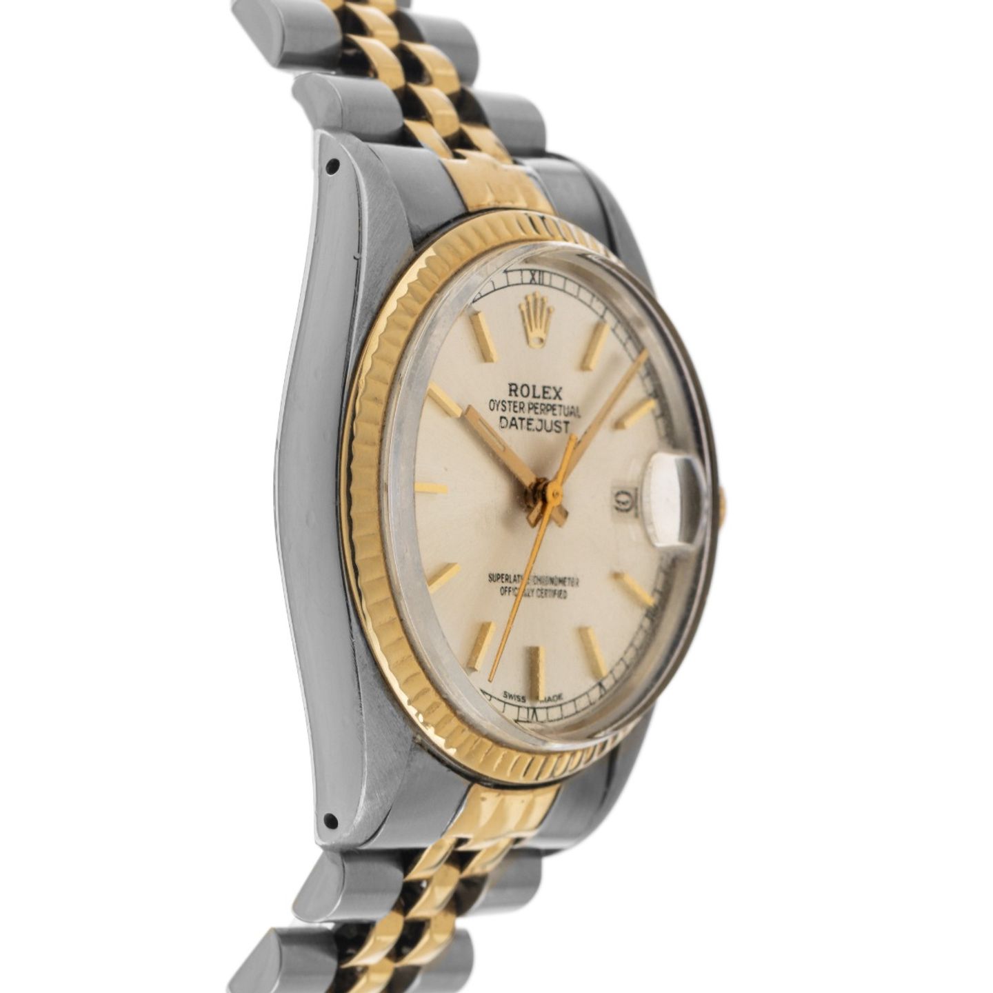 Rolex Datejust 36 16013 (1978) - 36 mm Gold/Steel case (5/8)