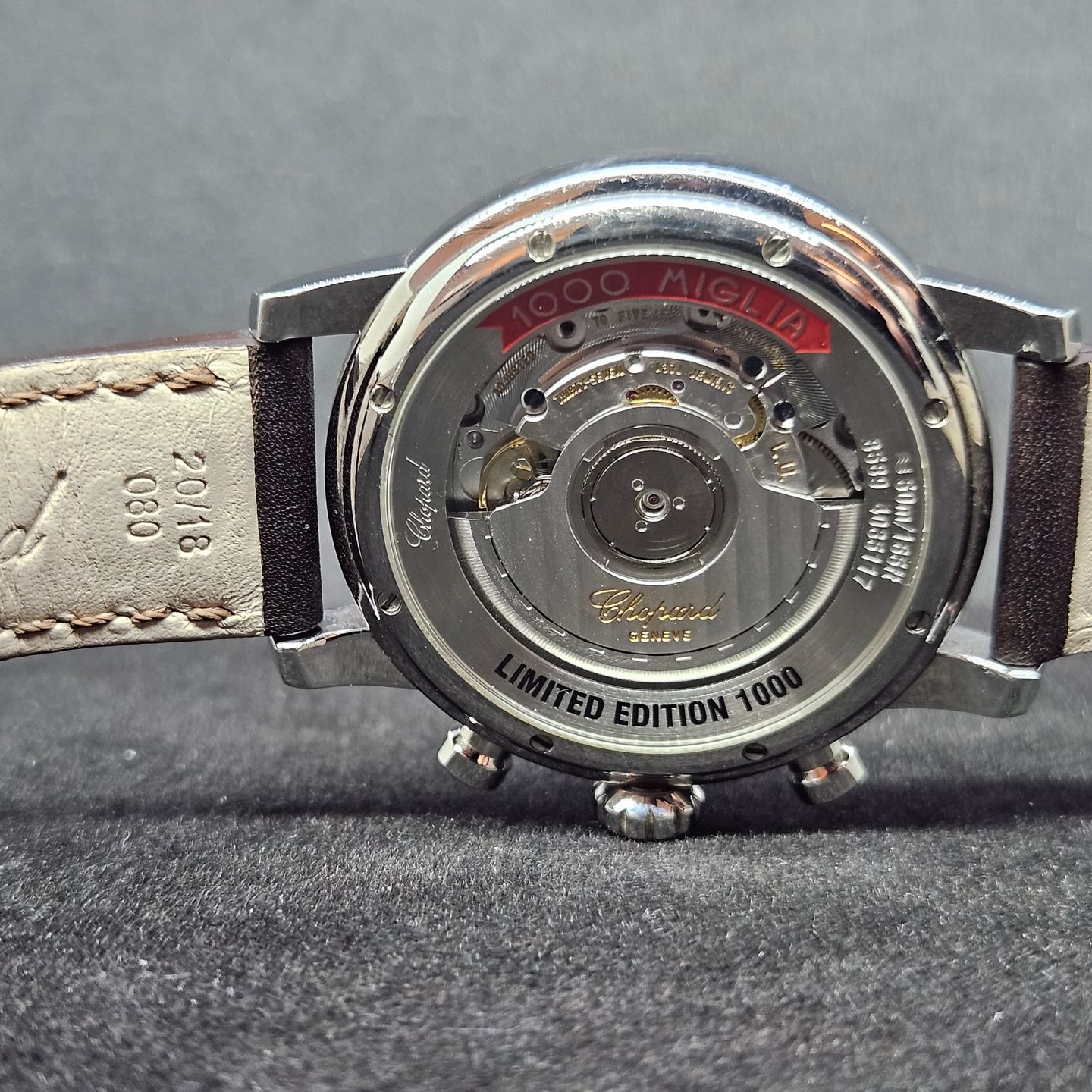 Chopard Mille Miglia 168589-3003 (Unknown (random serial)) - Blue dial 42 mm Steel case (4/6)