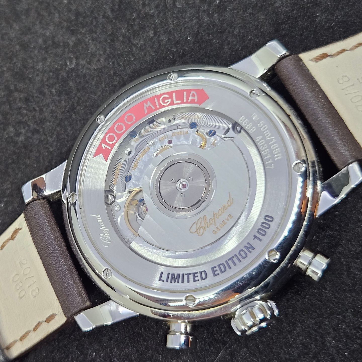 Chopard Mille Miglia 168589-3003 (Unknown (random serial)) - Blue dial 42 mm Steel case (5/6)