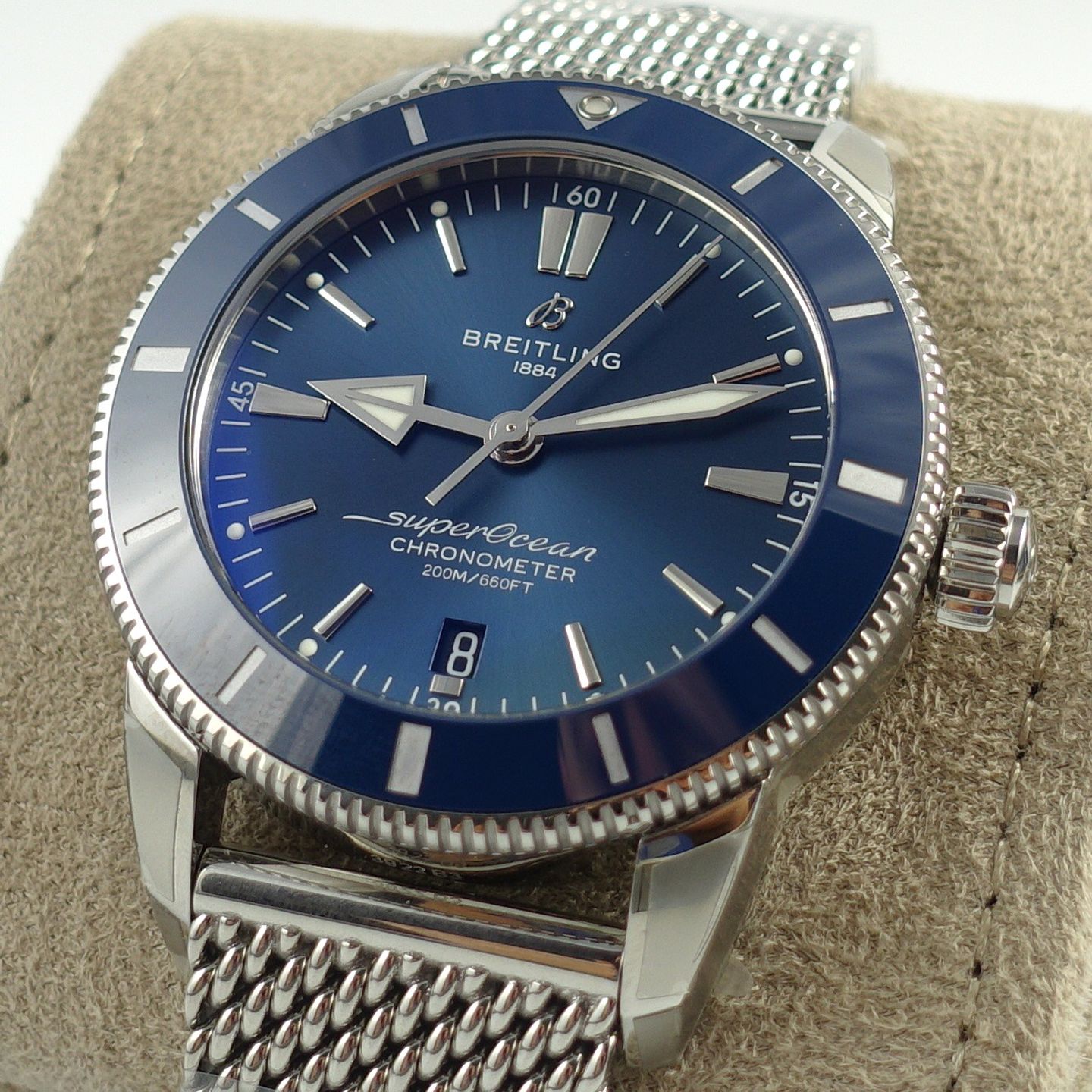 Breitling Superocean Heritage AB2030161C1A1 (2024) - Blue dial 44 mm Steel case (2/8)