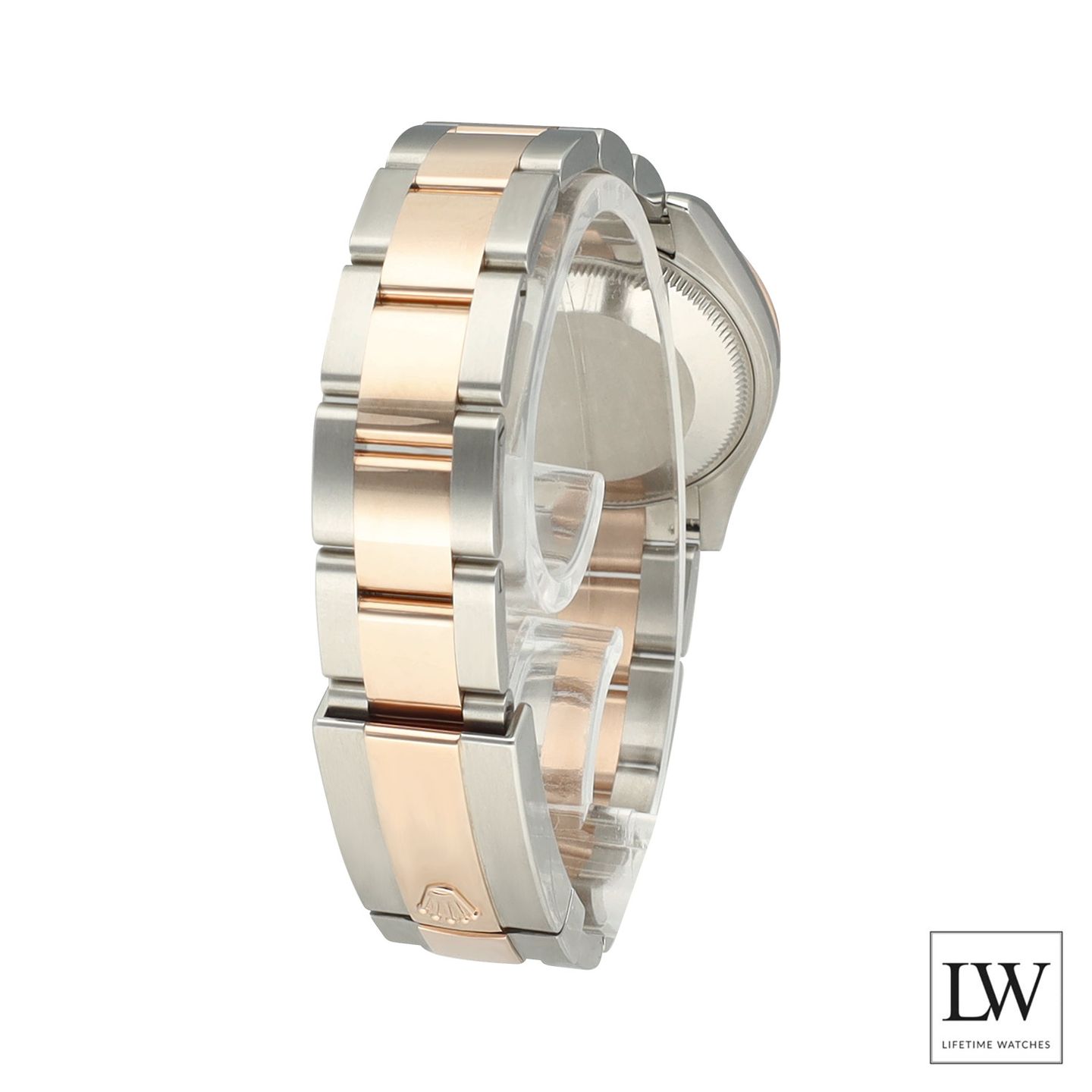 Rolex Datejust 31 278271 (2025) - Brown dial 31 mm Gold/Steel case (6/8)