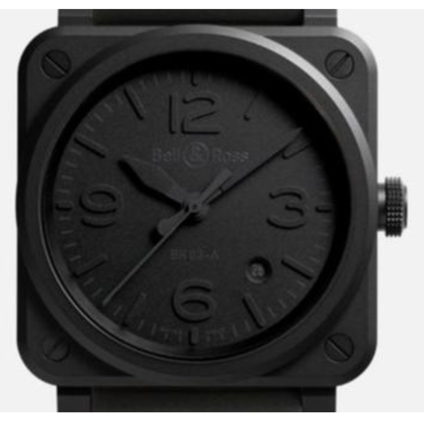 Bell & Ross BR 03 BR03A-PH-CE/SRB (2024) - Black dial 41 mm Ceramic case (1/1)