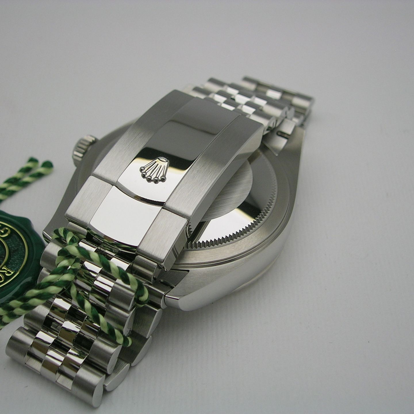 Rolex Sky-Dweller 336934 (2025) - Green dial 42 mm Gold/Steel case (6/8)
