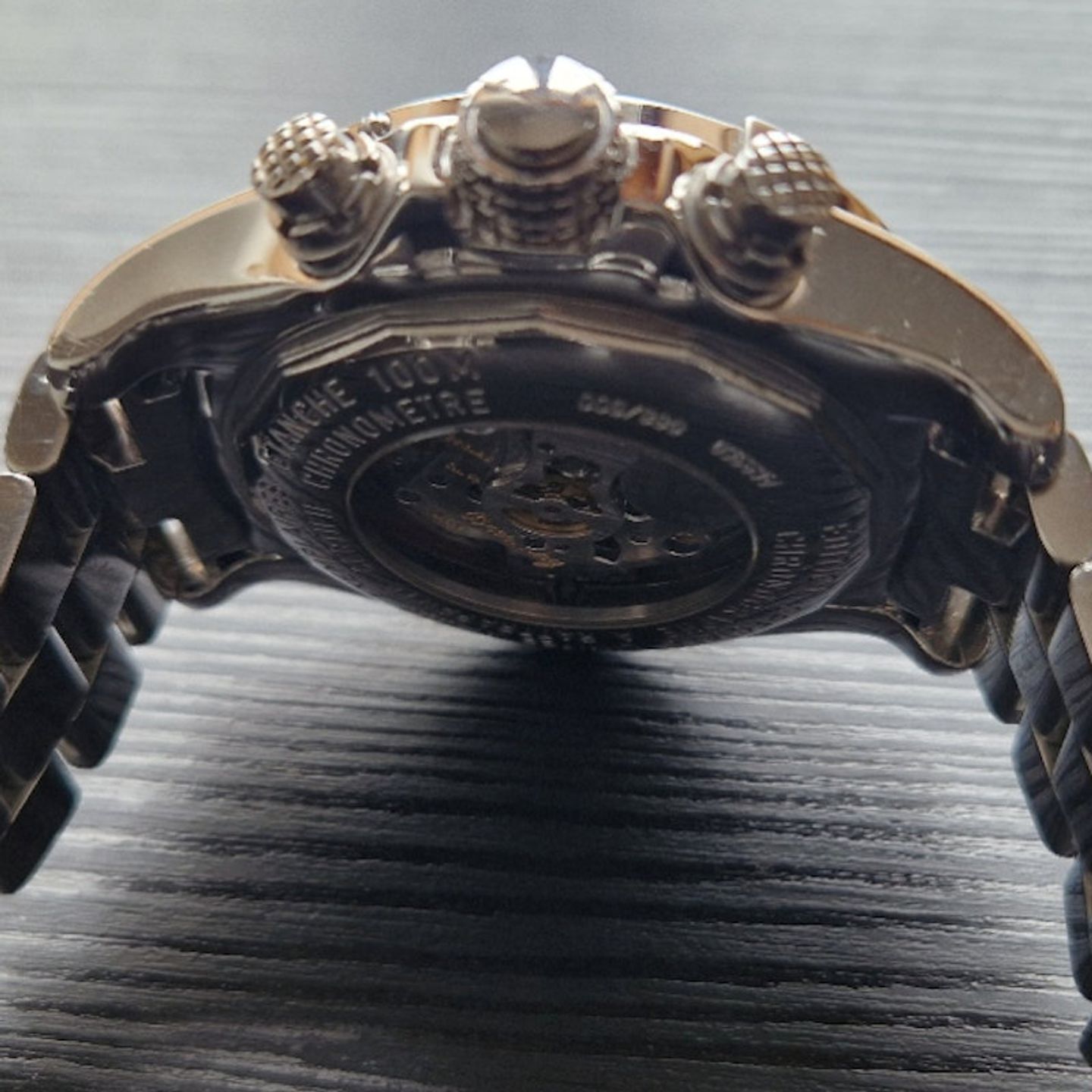 Breitling Avenger A69360 - ltd edition 88/600 (2004) - Black dial 44 mm Steel case (4/8)