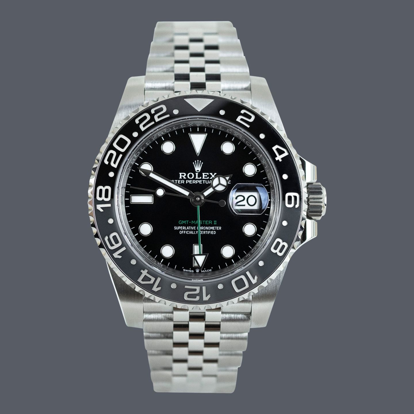 Rolex GMT-Master II 126710GRNR (2024) - Black dial 40 mm Steel case (1/1)