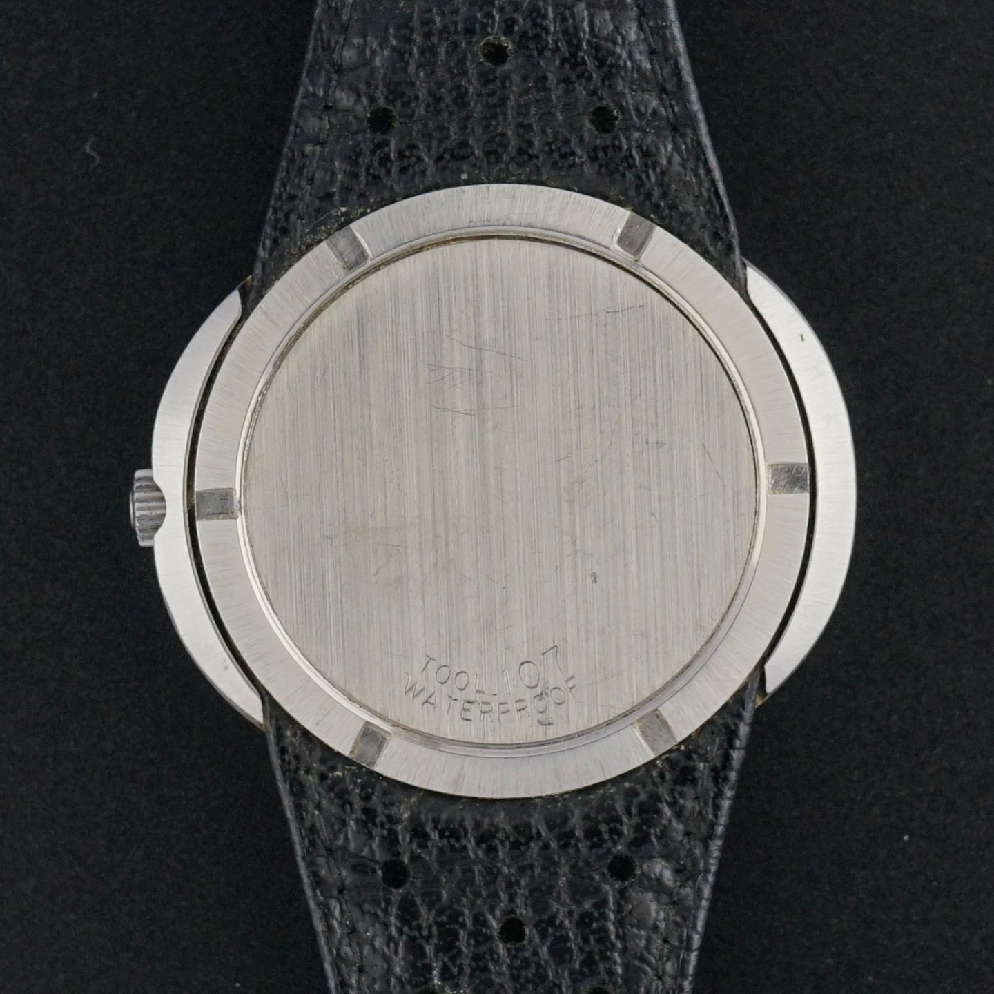 Omega Genève 135.033 (1968) - Black dial 41 mm Steel case (3/8)