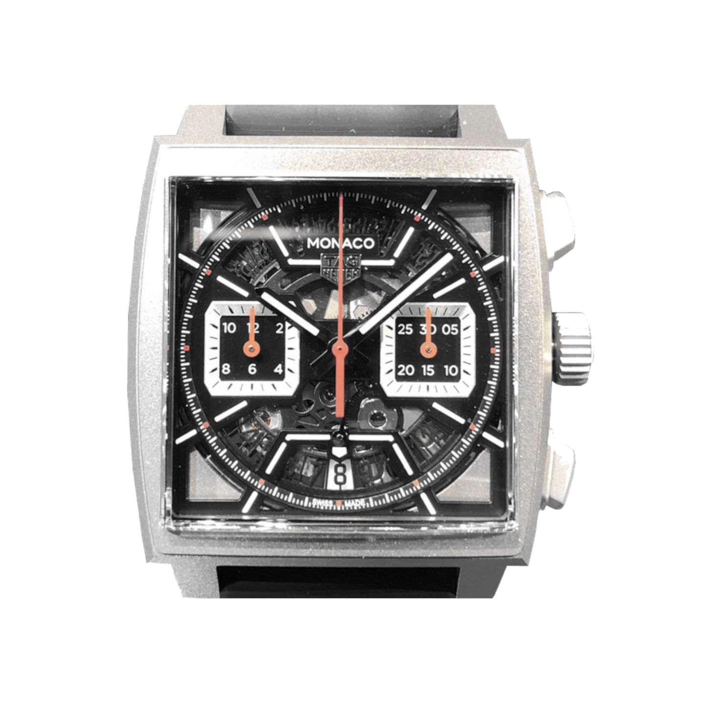 TAG Heuer Monaco CBL2183.FT6236 (2024) - Grijs wijzerplaat 39mm Titanium (1/1)