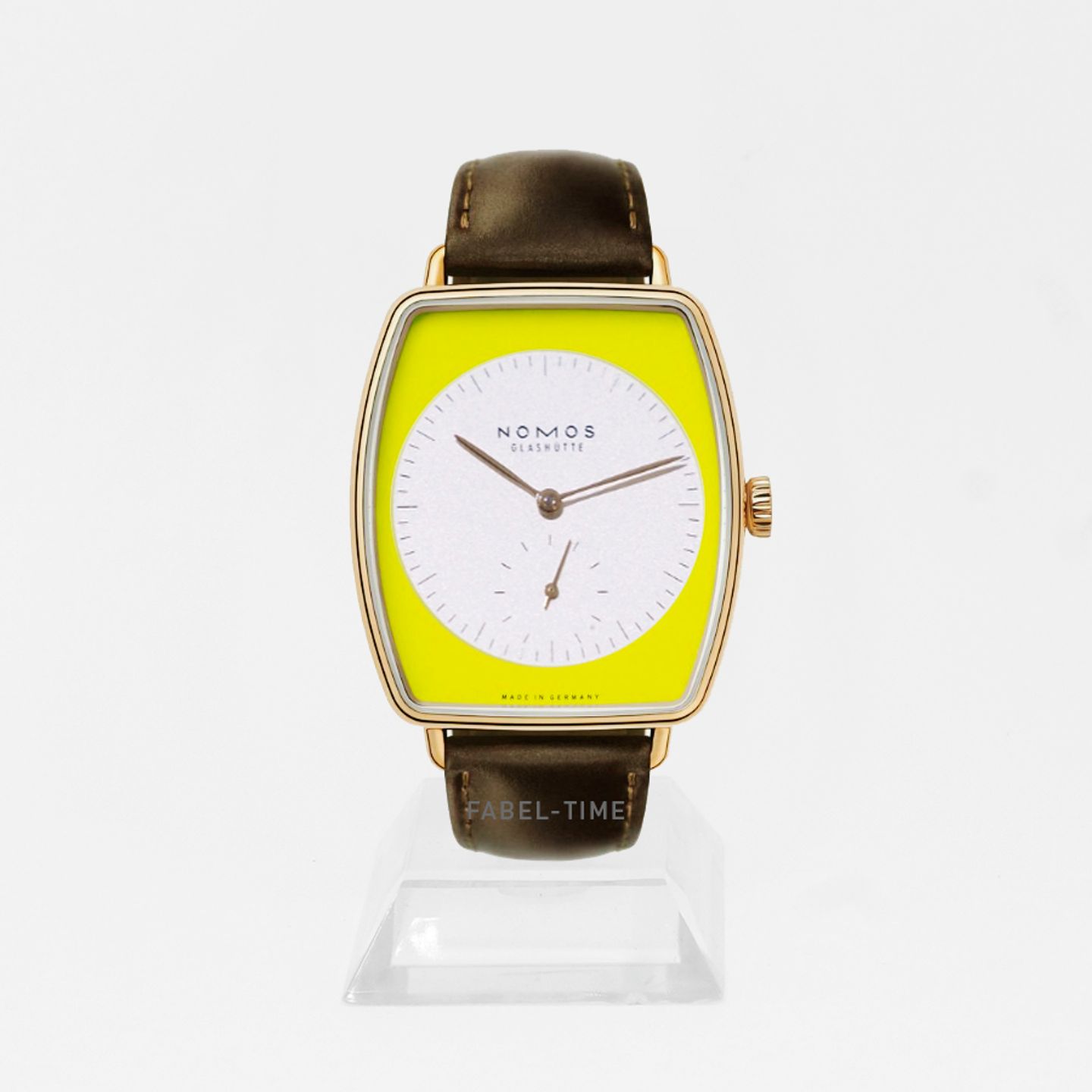 NOMOS Lux 941 (2024) - Yellow dial 39 mm Rose Gold case (1/1)