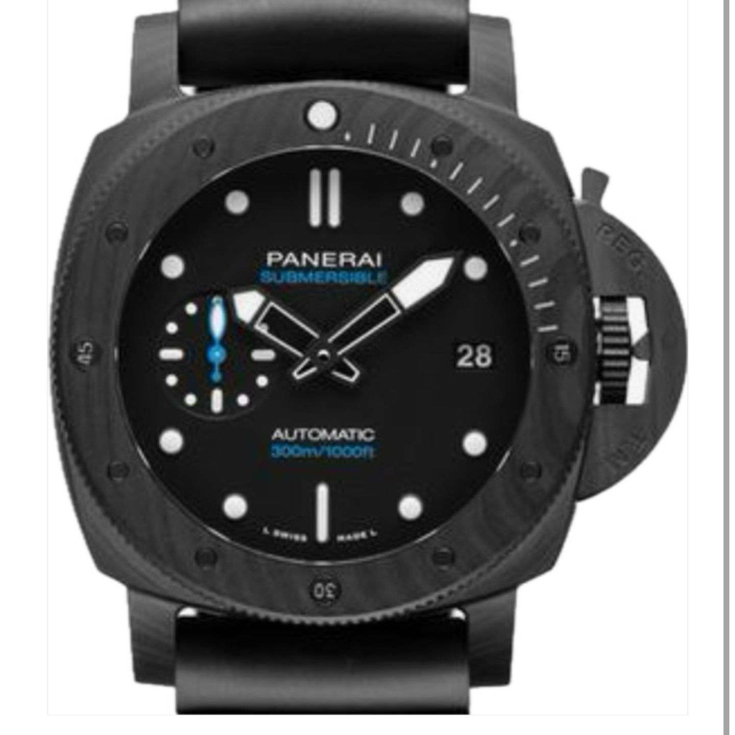 Panerai Luminor Submersible PAM02231 (2024) - Black dial 42 mm Carbon case (1/1)