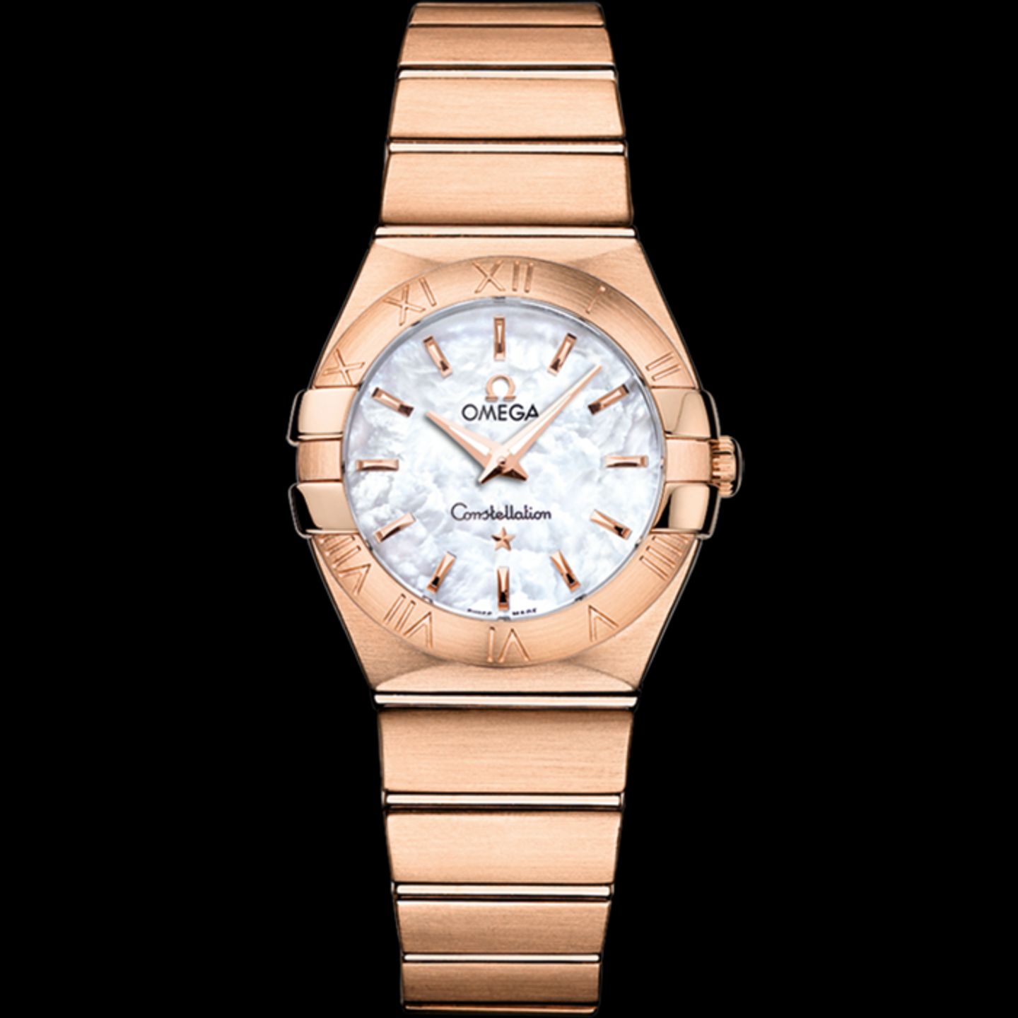 Omega Constellation Quartz 123.50.27.60.05.001 (2024) - Pearl dial 27 mm Red Gold case (1/1)