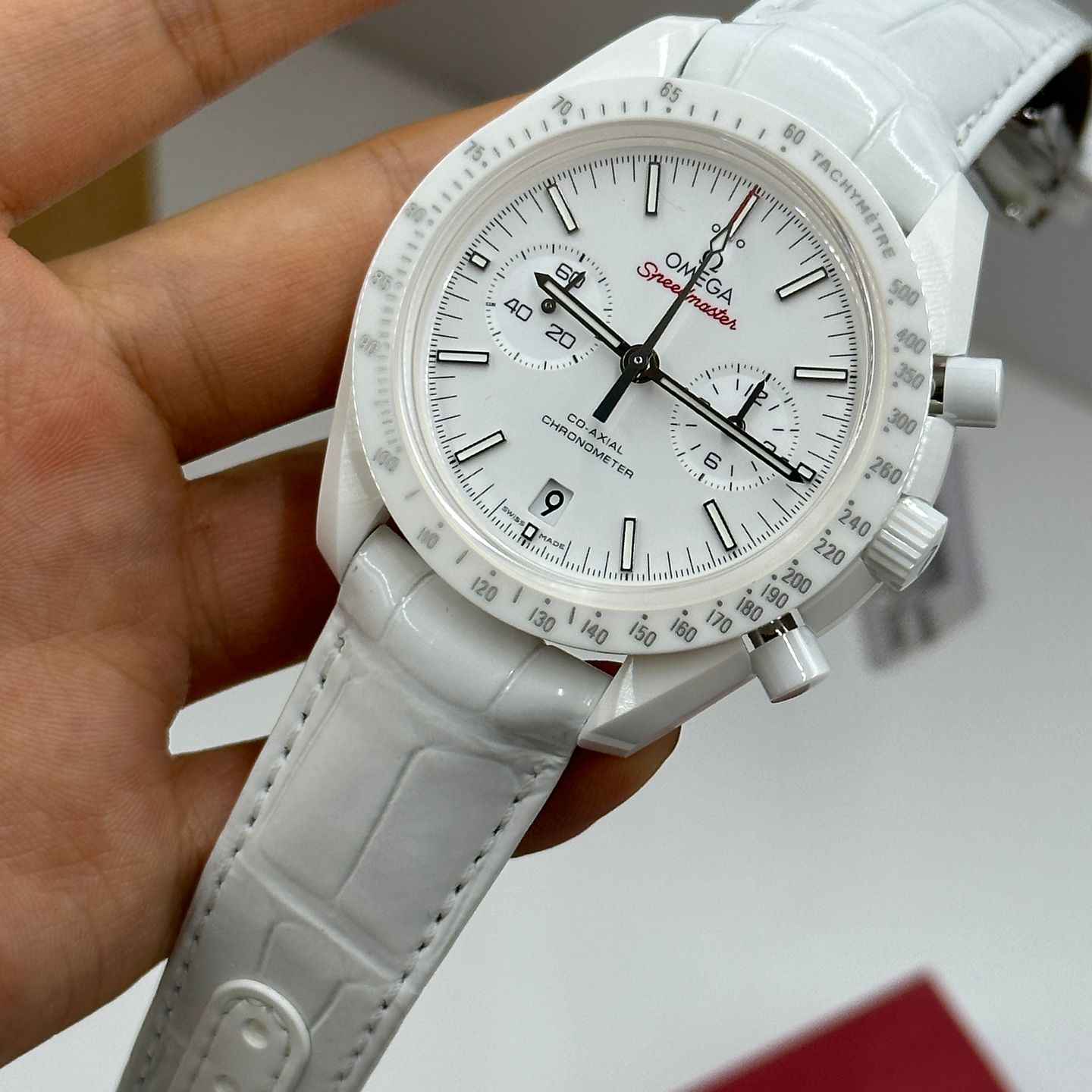 Omega Speedmaster 311.93.44.51.04.002 (2024) - Wit wijzerplaat 44mm Keramiek (4/7)