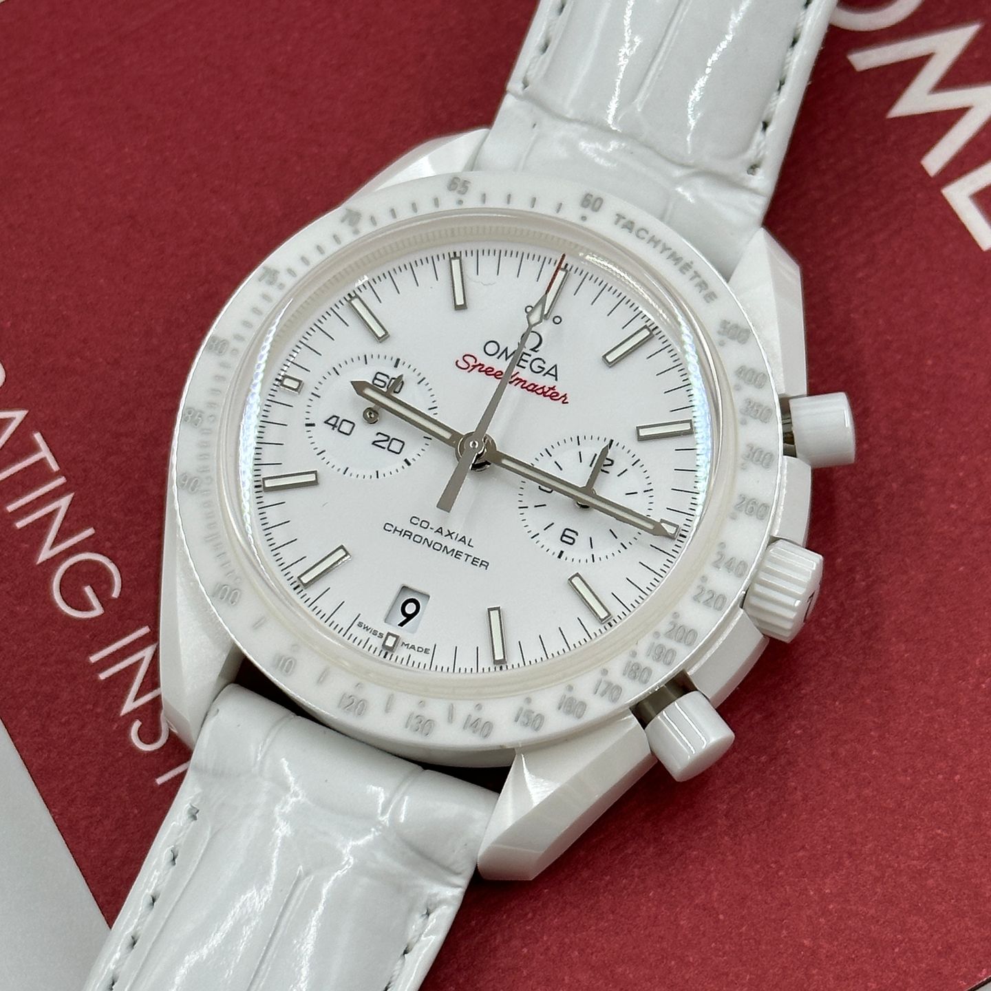 Omega Speedmaster 311.93.44.51.04.002 (2024) - Wit wijzerplaat 44mm Keramiek (2/7)