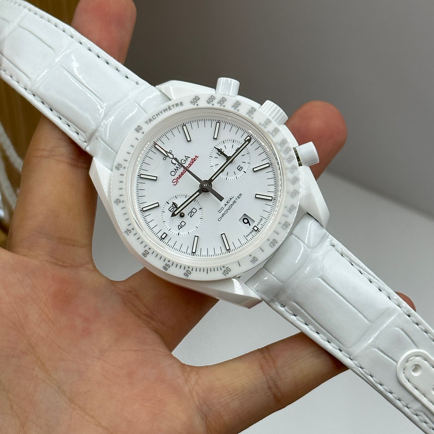 Omega Speedmaster 311.93.44.51.04.002 (2024) - Wit wijzerplaat 44mm Keramiek (5/7)