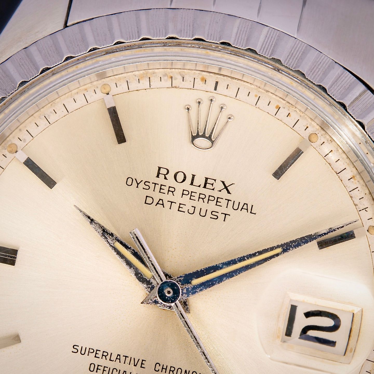 Rolex Datejust 1603 (1962) - Champagne wijzerplaat 36mm Staal (3/8)