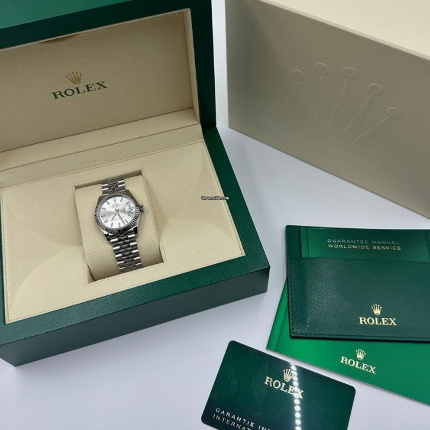 Rolex Datejust 31 278274 (2025) - Zilver wijzerplaat 31mm Staal (7/8)