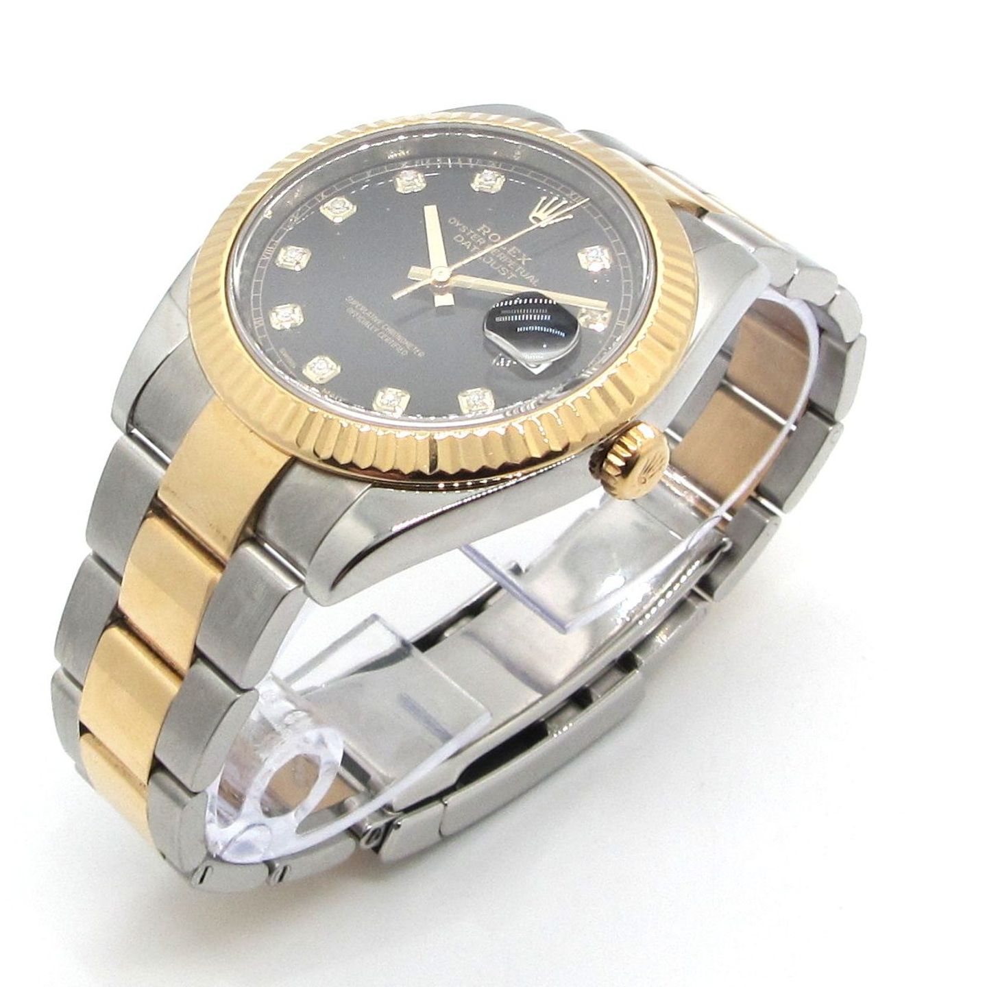 Rolex Datejust 41 126333 (2018) - Black dial 41 mm Gold/Steel case (5/6)