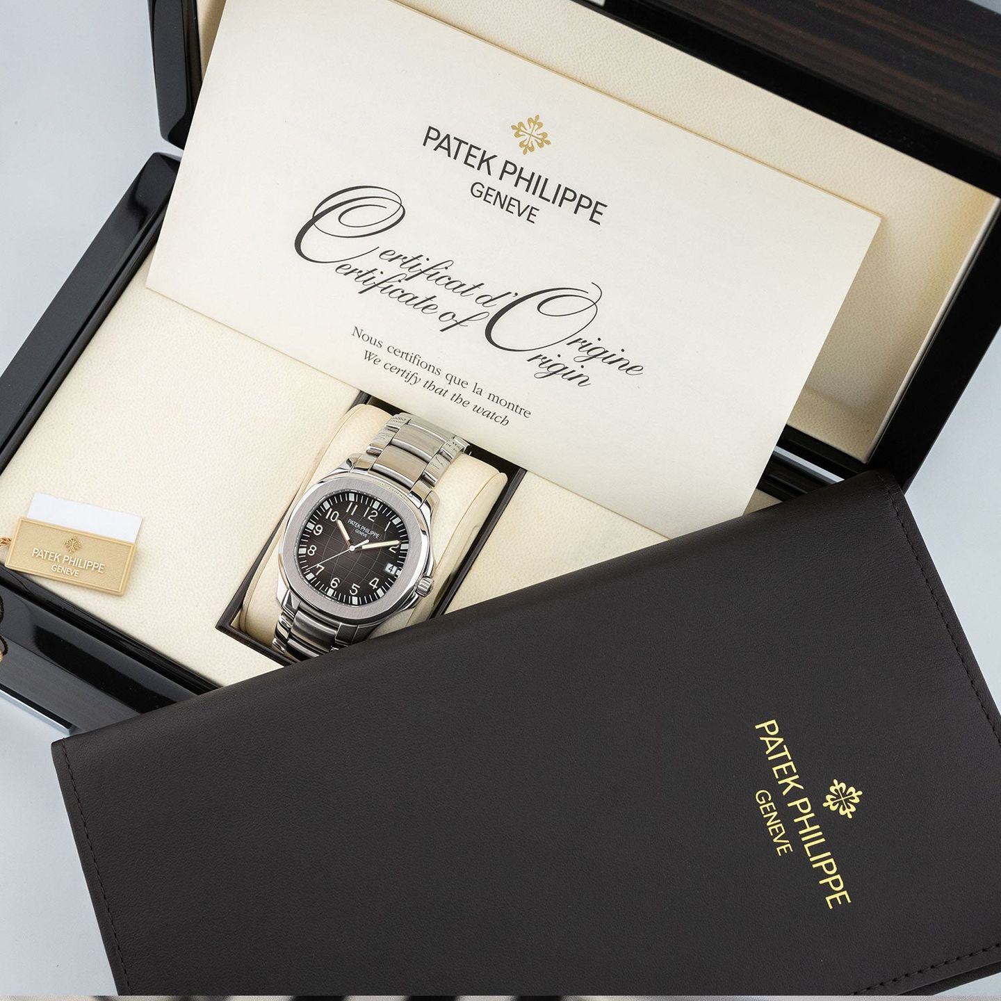 Patek Philippe Aquanaut 5167/1A-001 (2010) - Black dial 40 mm Steel case (6/6)