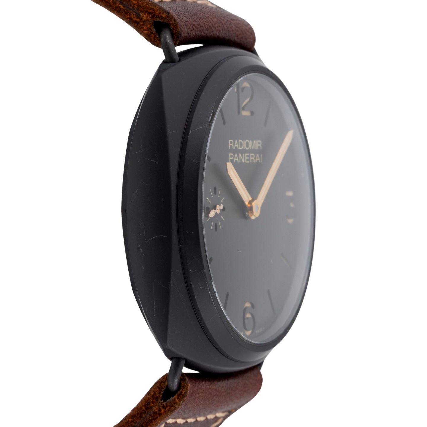 Panerai Radiomir 3 Days 47mm PAM00504 (2012) - Brown dial 47 mm Ceramic case (7/8)