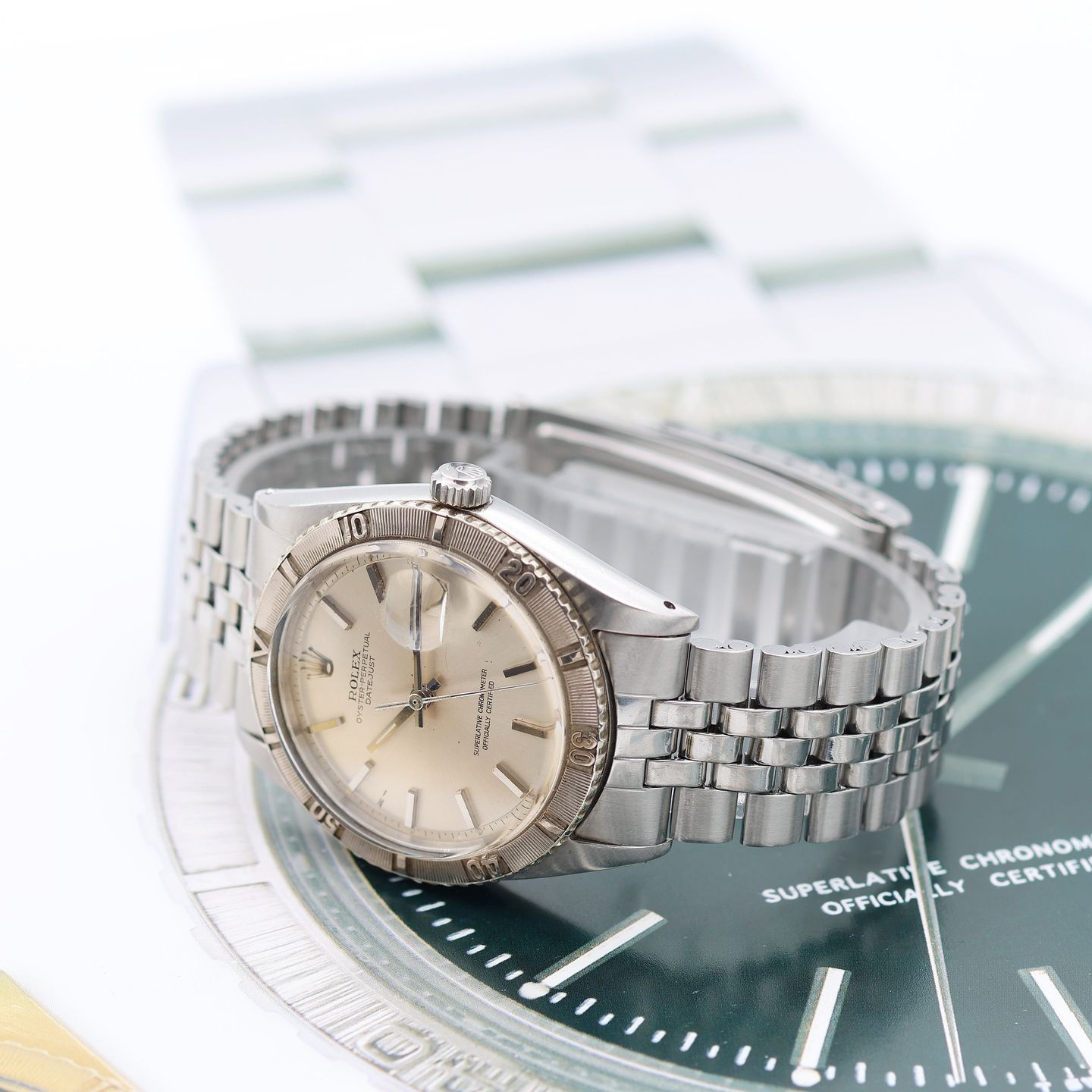 Rolex Datejust Turn-O-Graph 1625 (1968) - 36mm Staal (5/8)