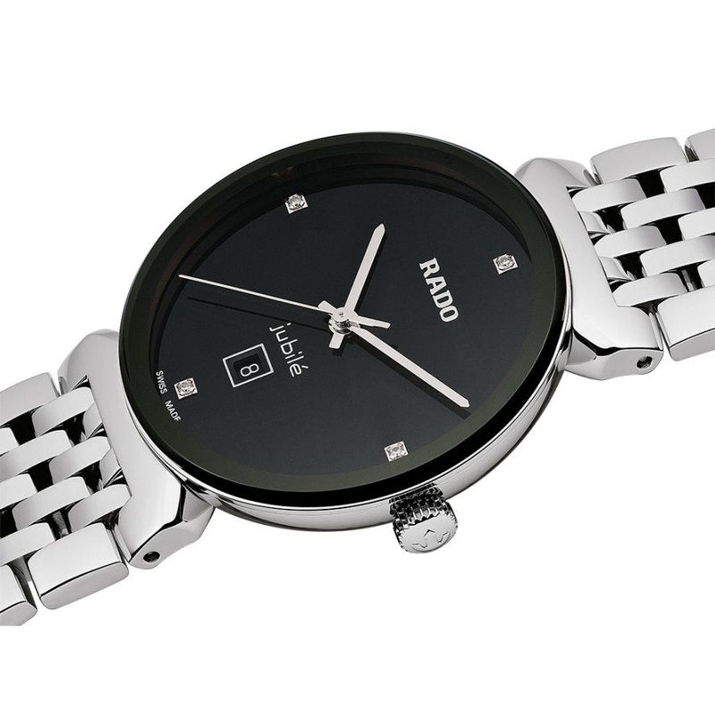Rado Florence R48913713 (2026) - Black dial 30 mm Steel case (4/5)