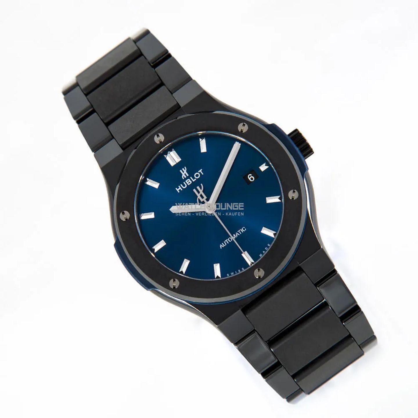 Hublot Classic Fusion Blue 548.CM.7170.CM (2022) - Blue dial 42 mm Ceramic case (2/8)