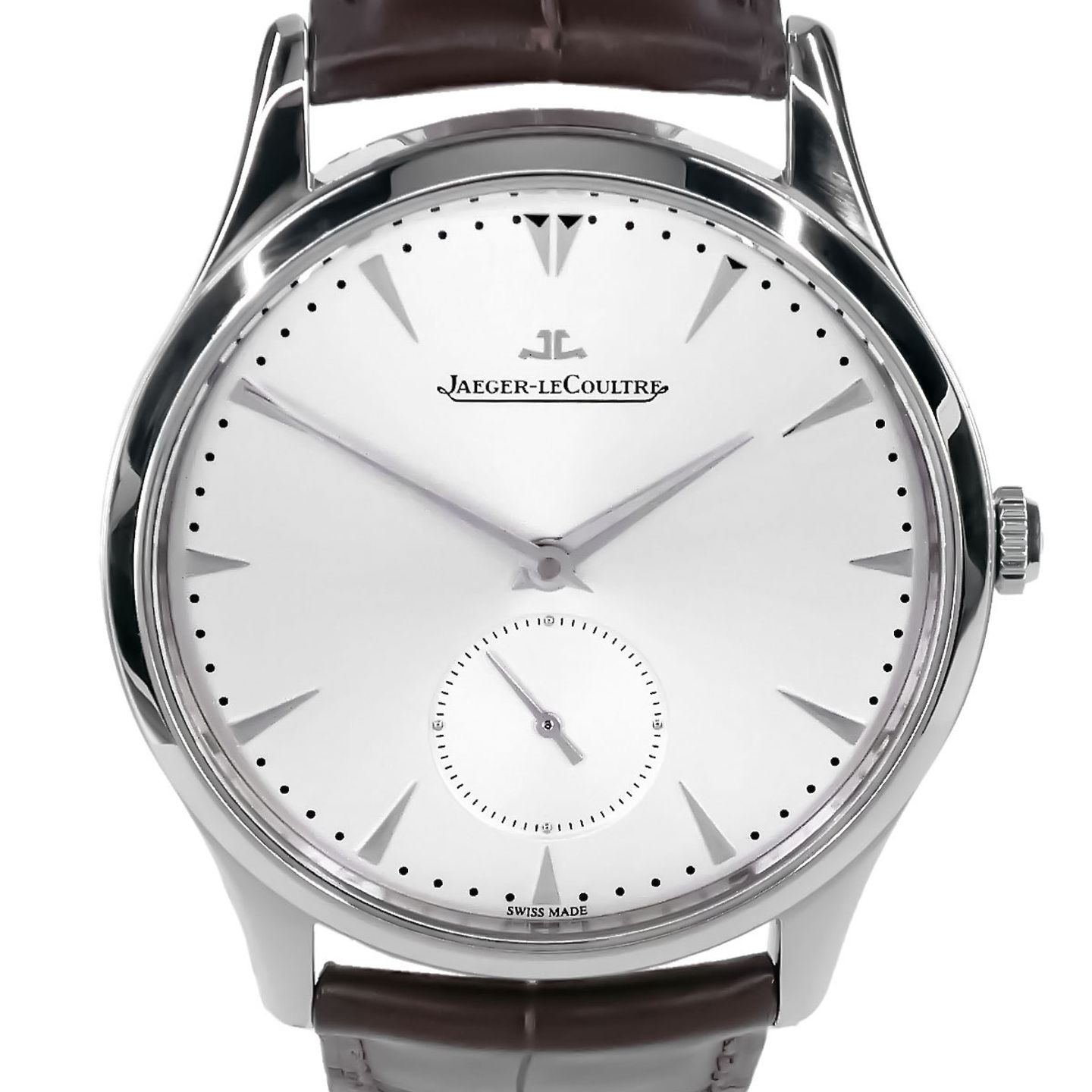 Jaeger-LeCoultre Master Grande Ultra Thin 1358420 (2017) - Zilver wijzerplaat 40mm Staal (1/6)