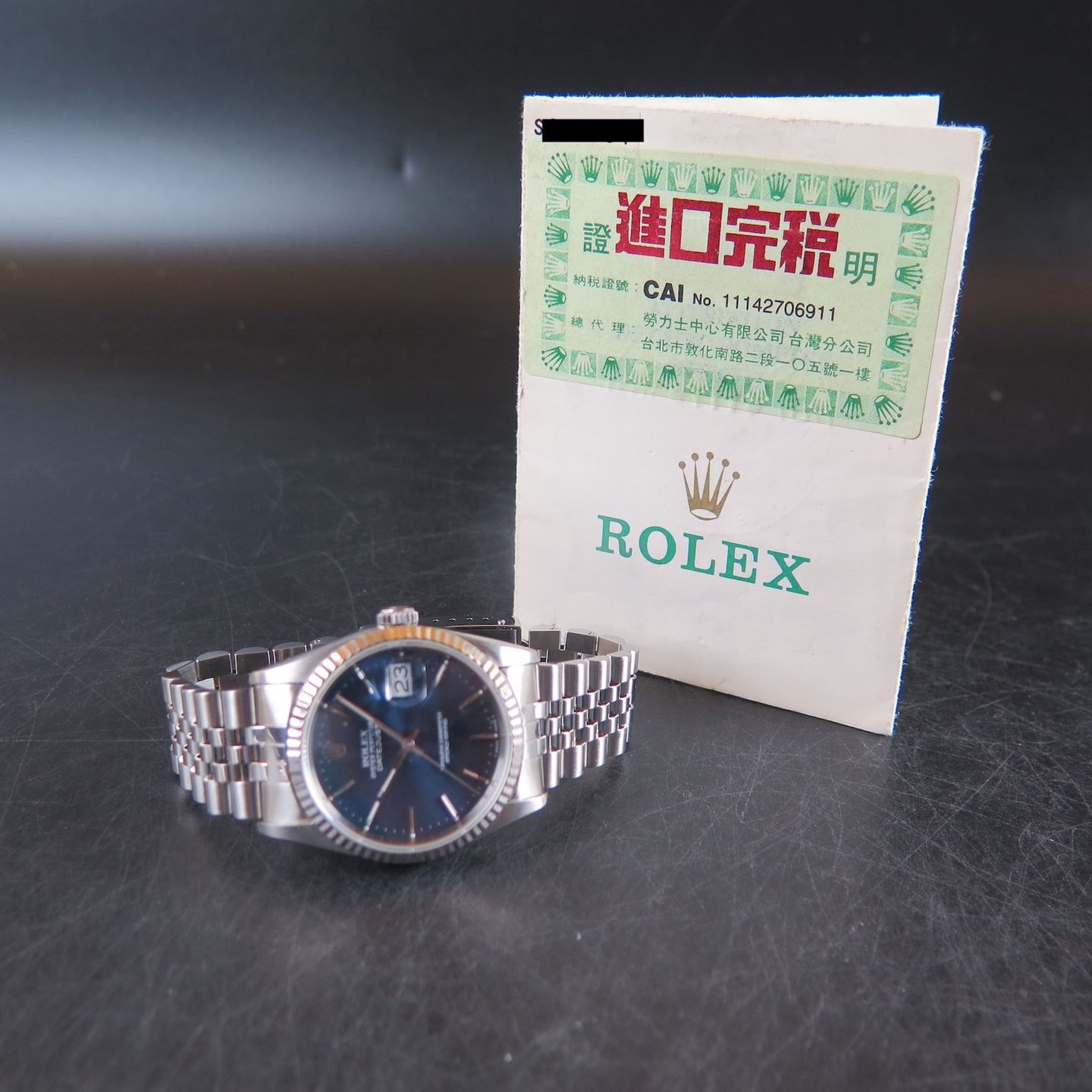 Rolex Datejust 36 116234 (1995) - 36 mm Steel case (4/4)