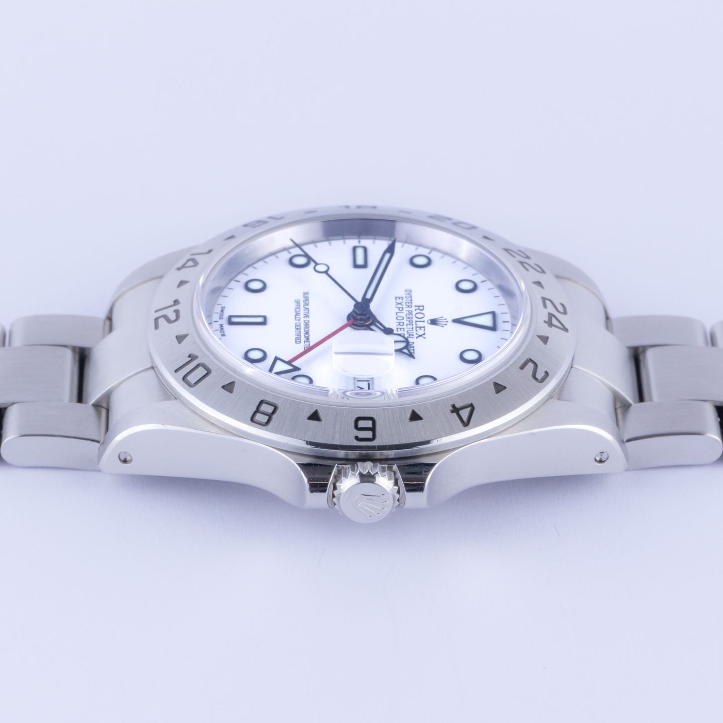 Rolex Explorer II 16570 (2001) - White dial 40 mm Steel case (5/7)