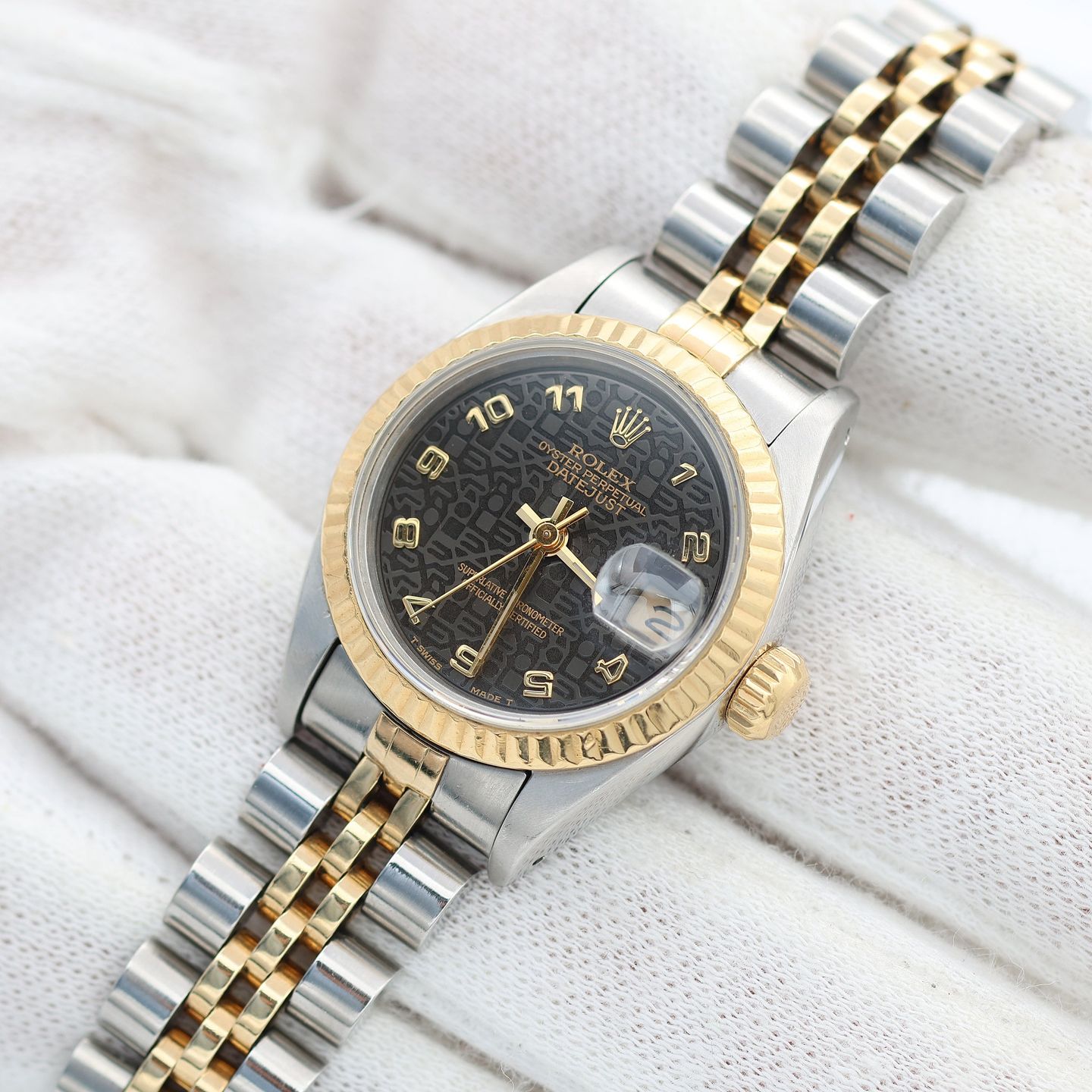 Rolex Lady-Datejust 69173 (Onbekend (willekeurig serienummer)) - 26mm Goud/Staal (5/8)