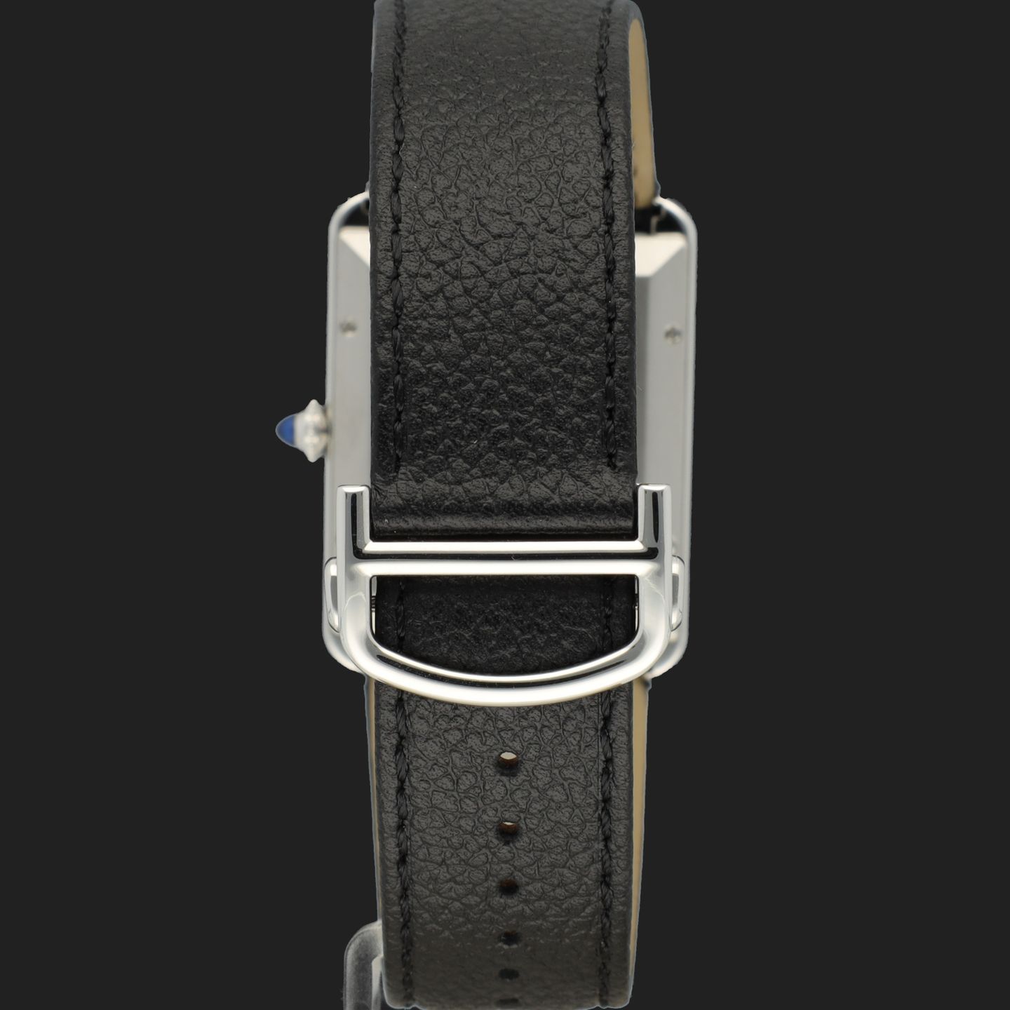 Cartier Tank WSTA0040 (2022) - Silver dial 41 mm Steel case (6/8)