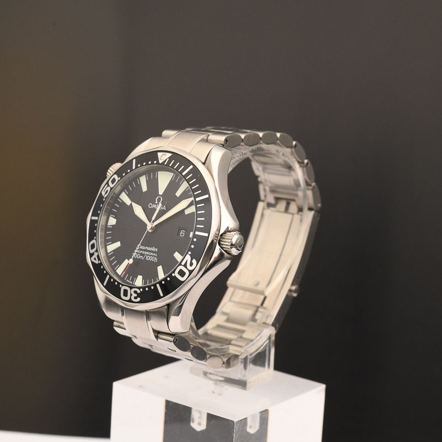 Omega Seamaster Diver 300 M 2264.50 (1998) - Black dial 41 mm Steel case (3/8)